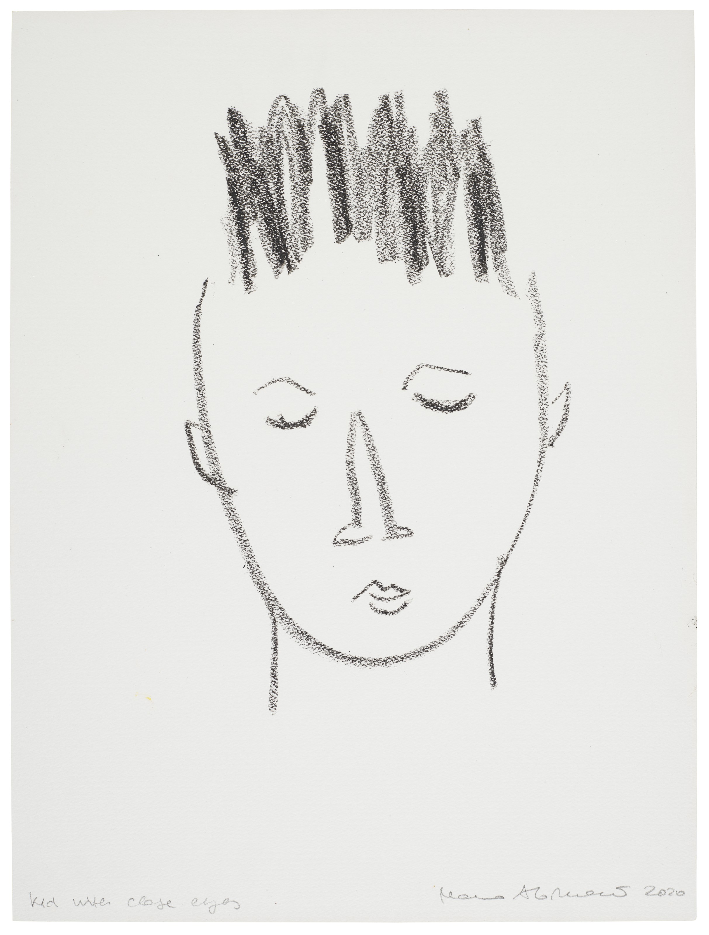 Marina Abramović — Ребенок с закрытыми глазами