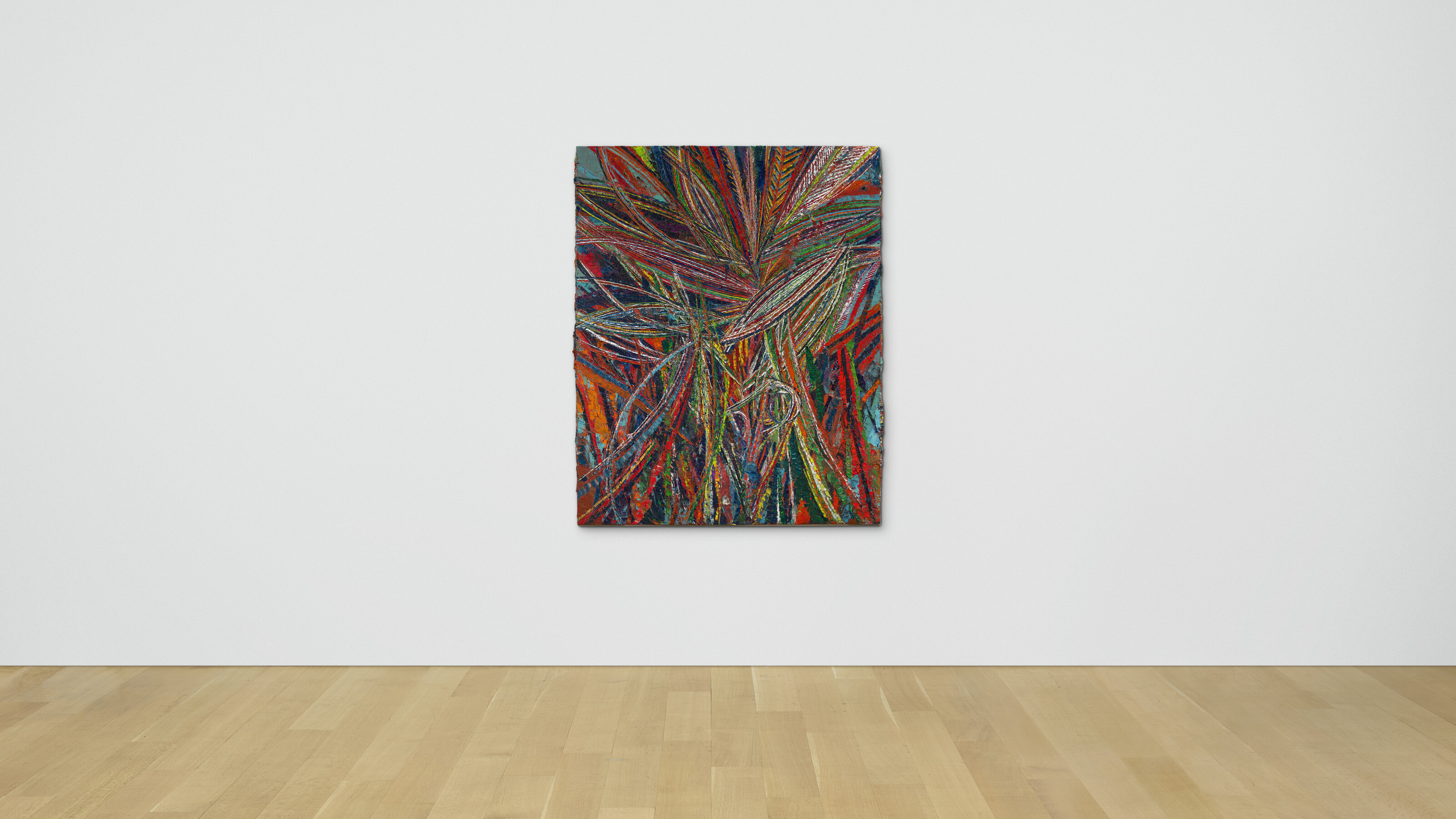 Mark Grotjahn — Без названия (Выпадающий красный и Т-образный лица 43.22), изображение 3