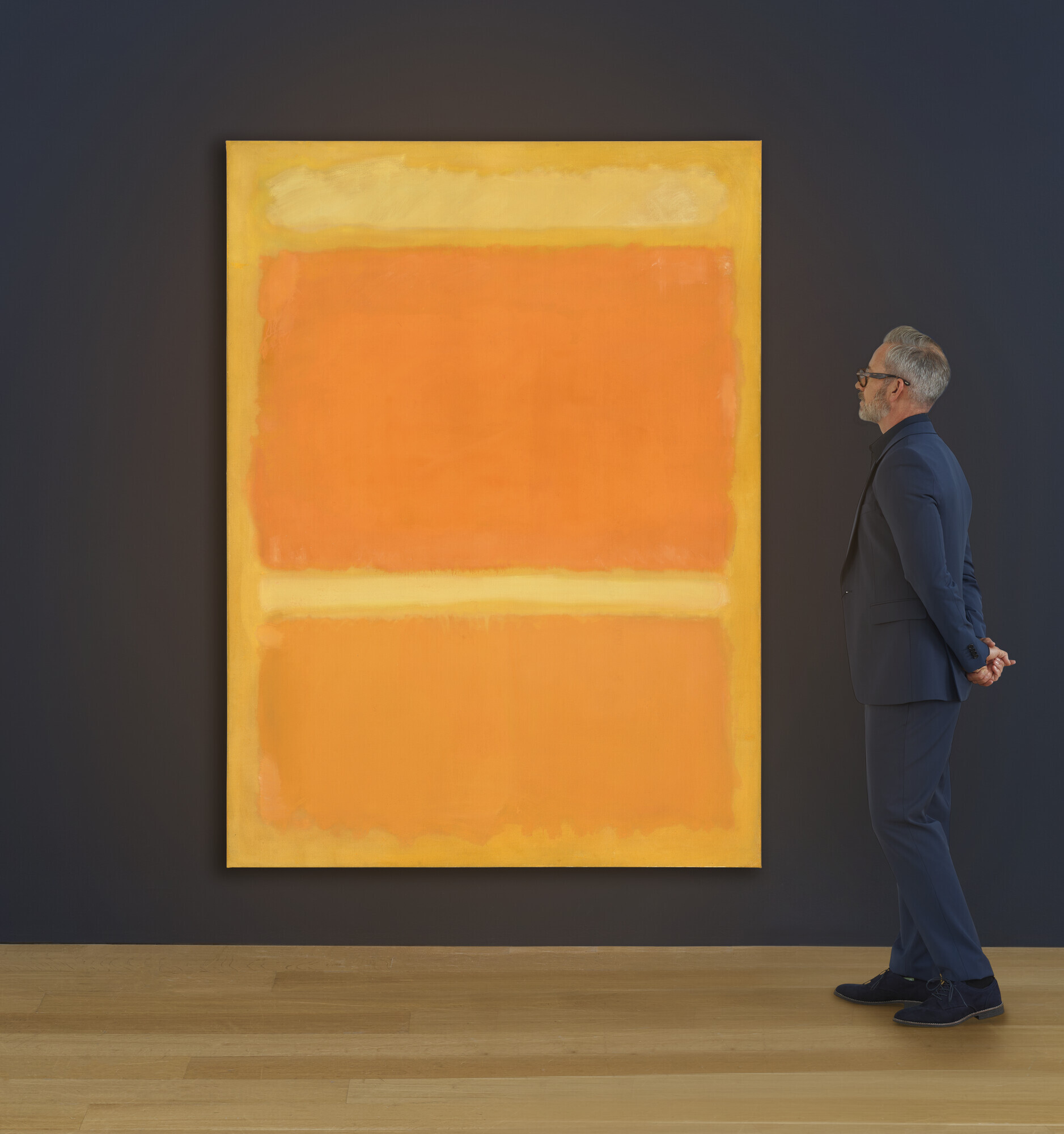 Mark Rothko — Без названия (Желтый, Оранжевый, Желтоватый, Светло-оранжевый), изображение 3