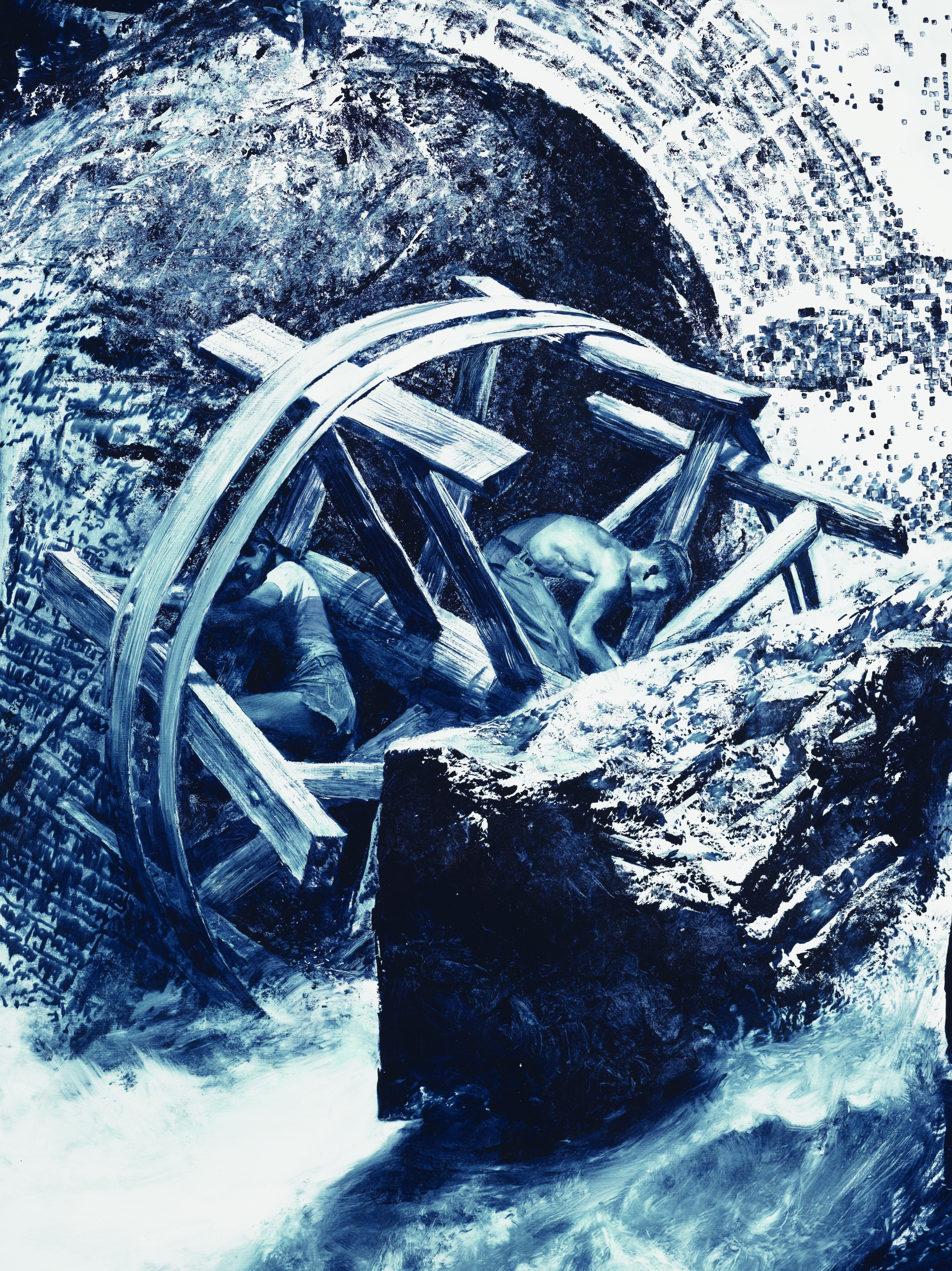 Mark Tansey — Ремонт колеса, изображение 2