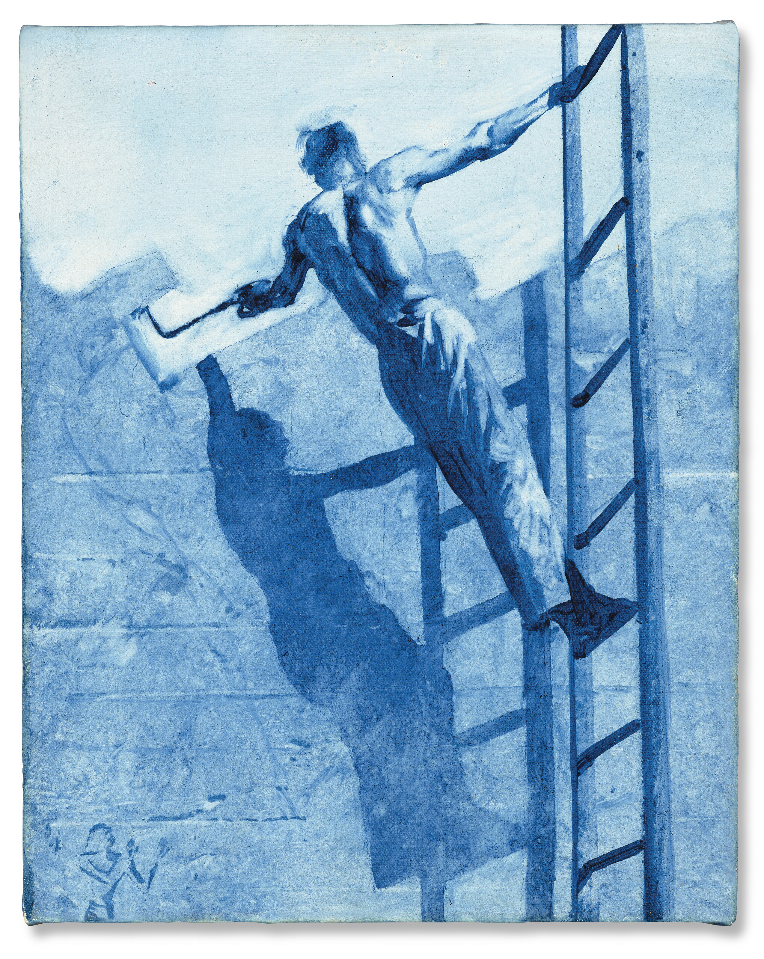 Mark Tansey — Иконоборец (Исследование для победы над мастерством II)