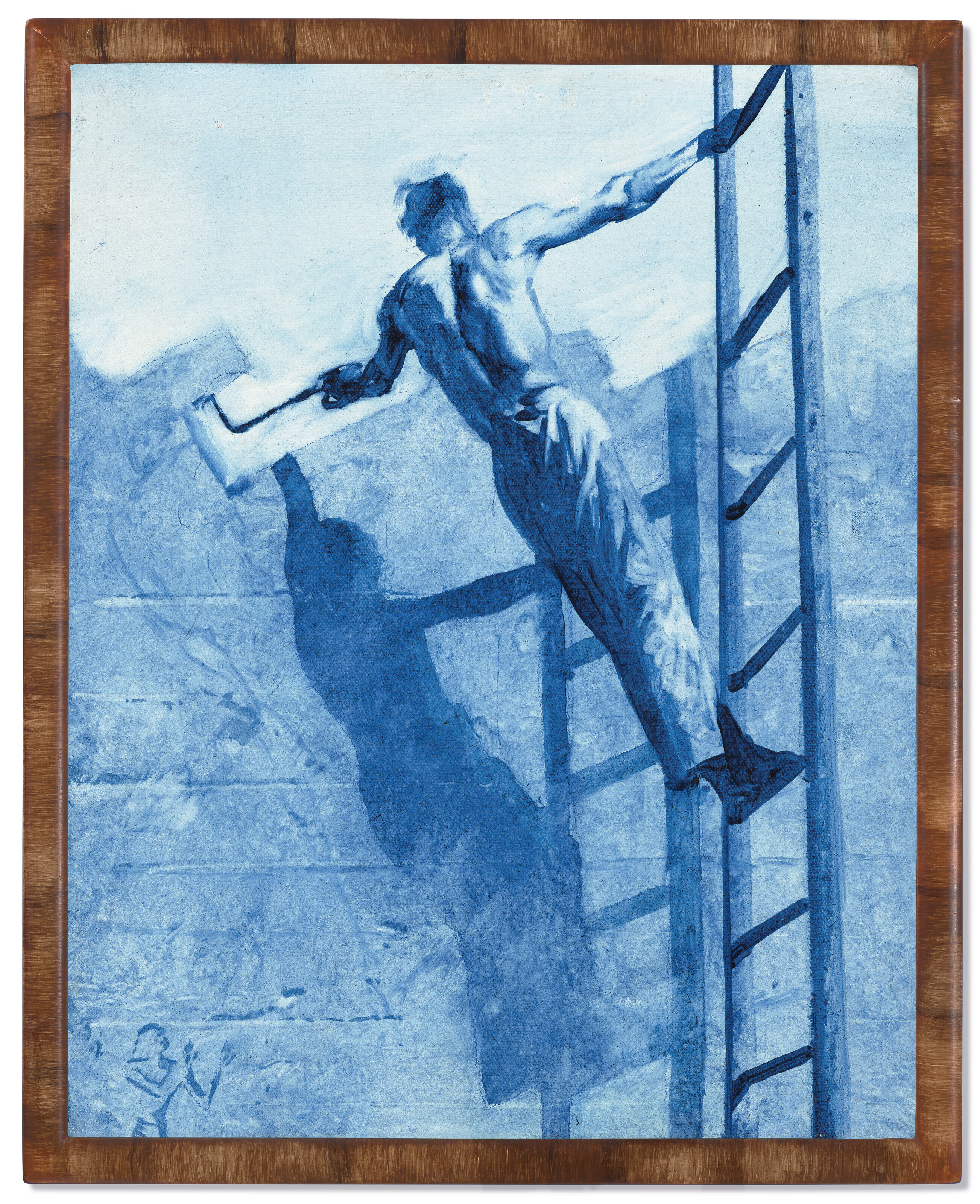 Mark Tansey — Иконоборец (Исследование для победы над мастерством II), изображение 2