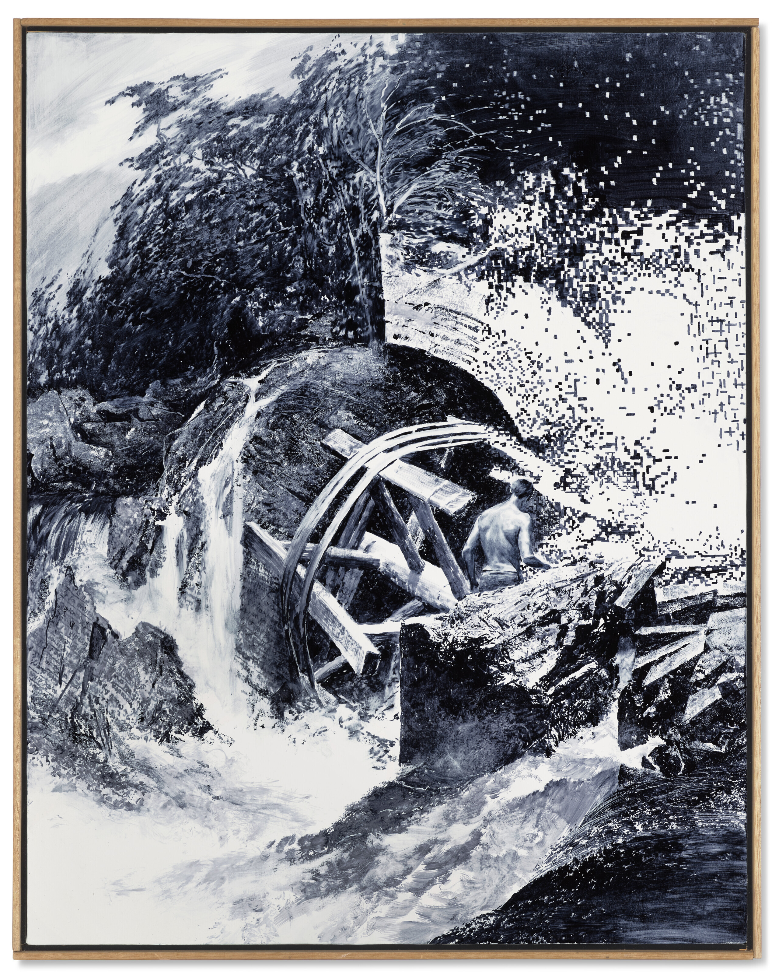 Mark Tansey — Урок по теме "Ремонт колеса"