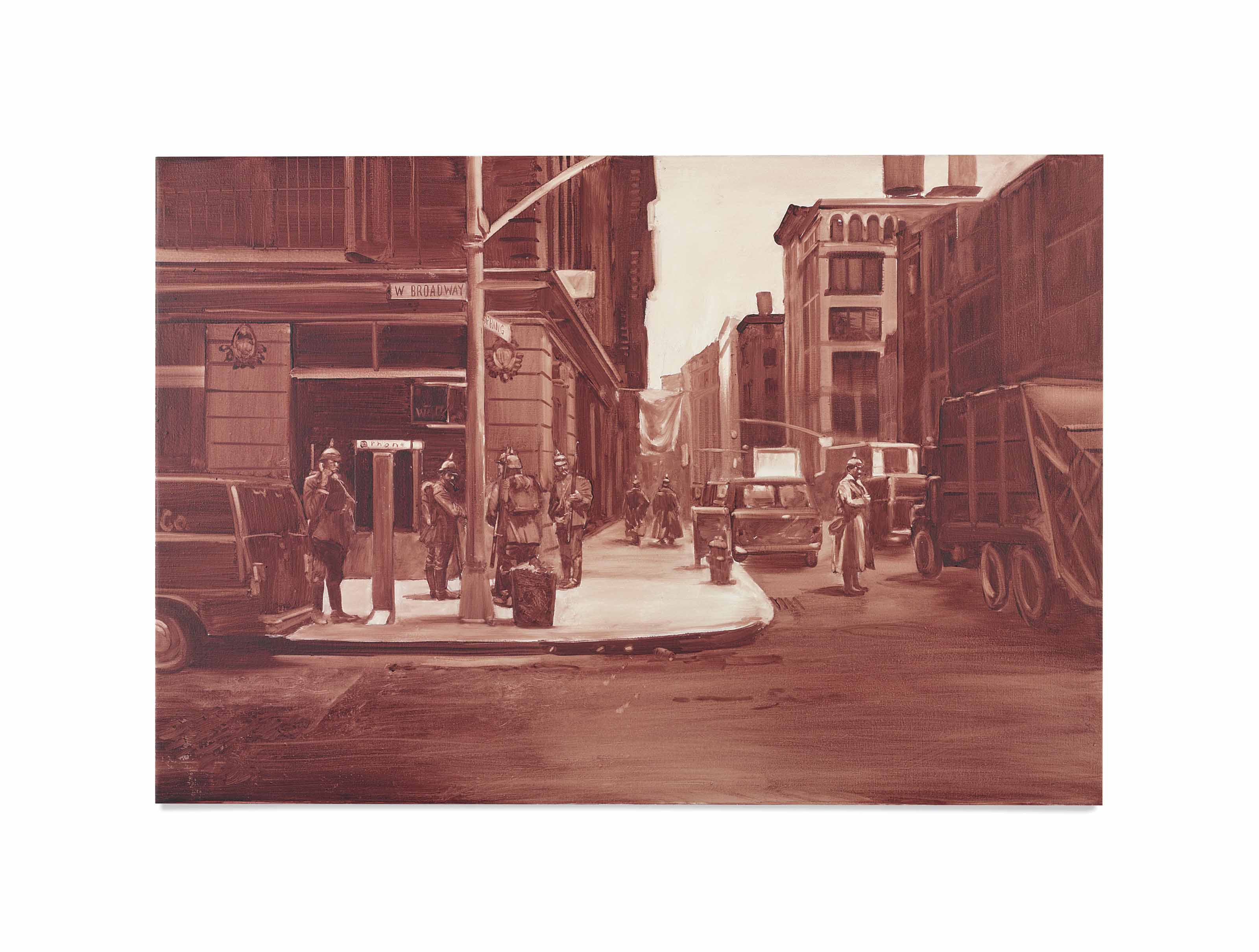Mark Tansey — Подготовка к Профессии