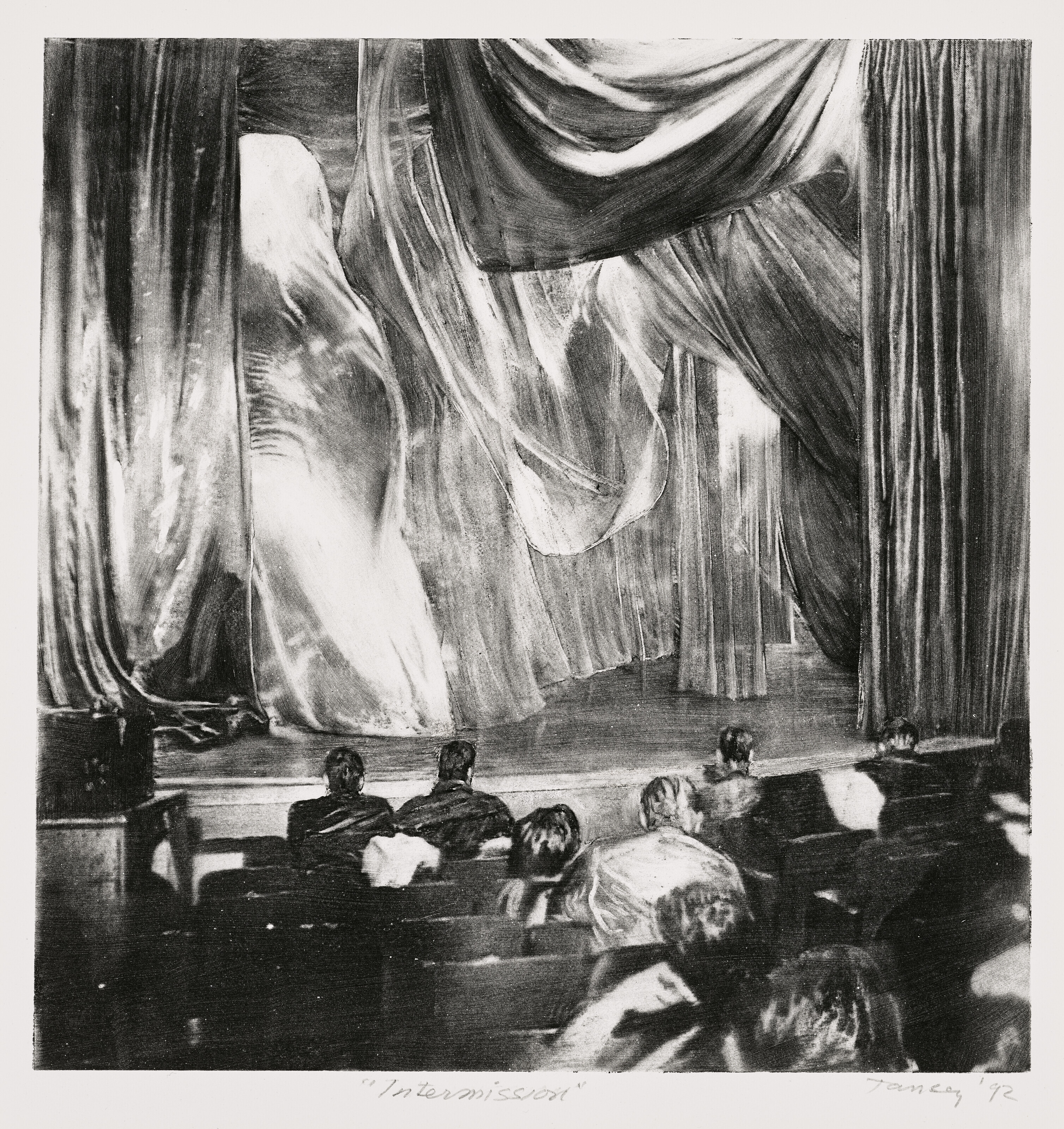Mark Tansey — Антракт