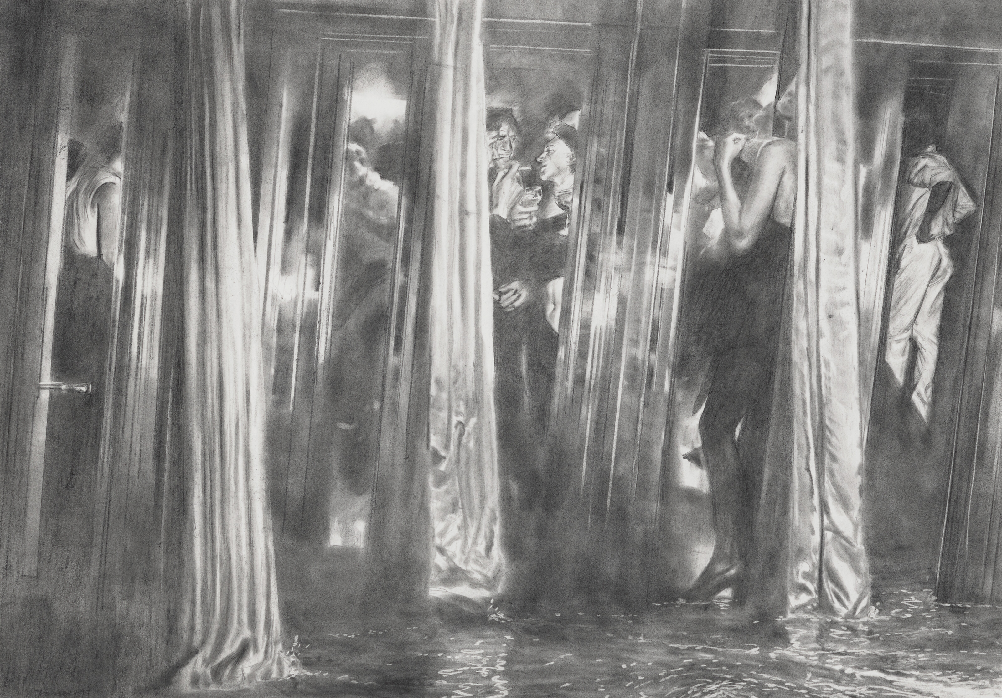Mark Tansey — Вечеринка победы в конце истории