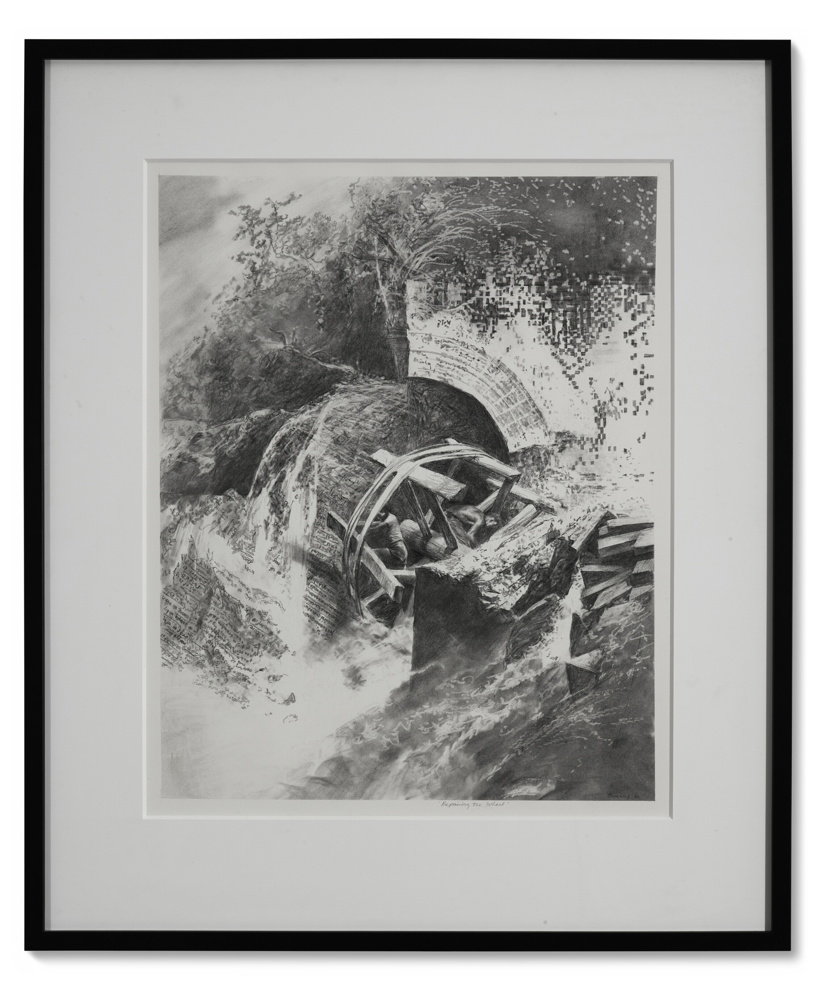 Mark Tansey — Ремонт колеса, изображение 2