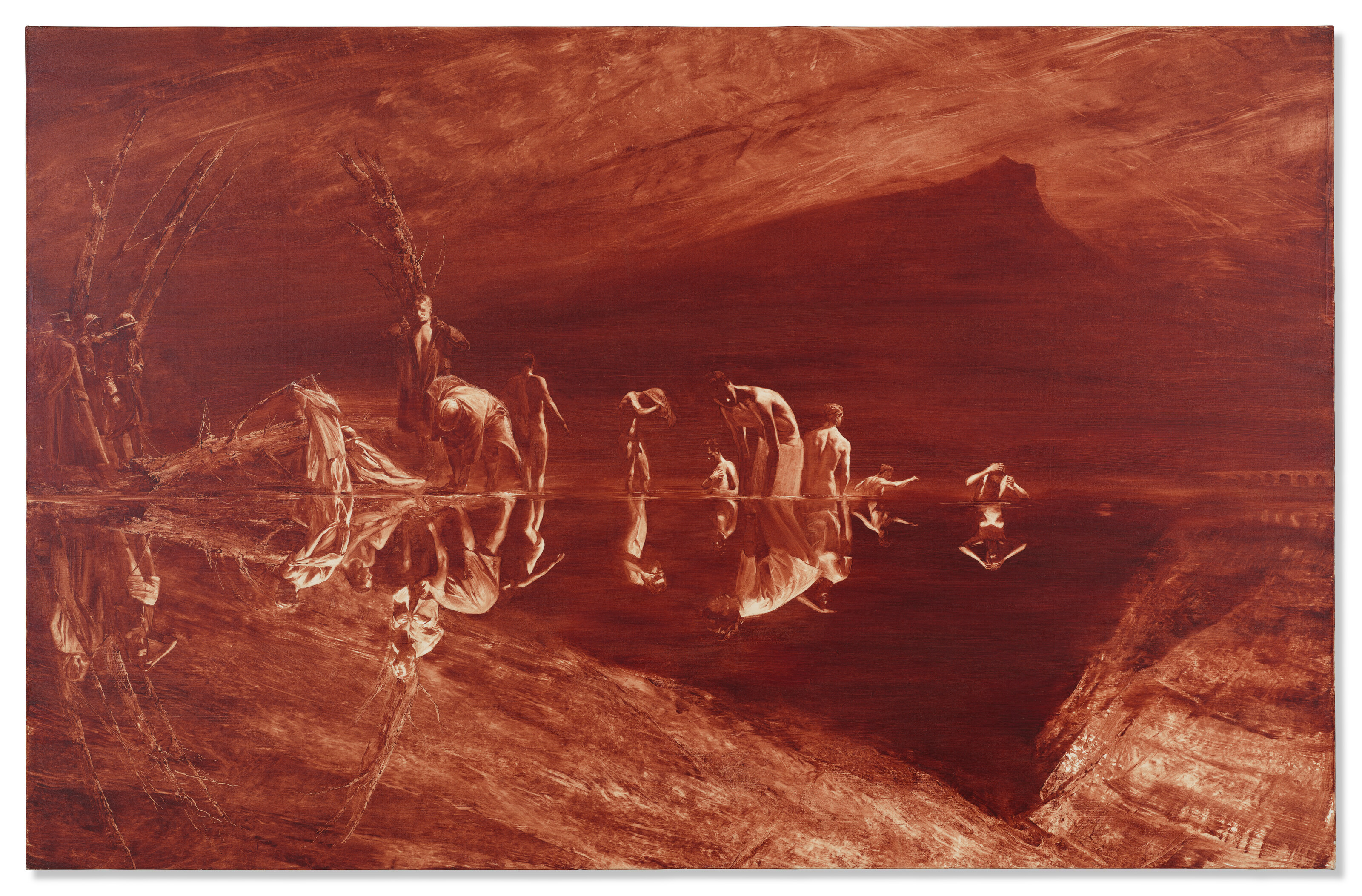 Mark Tansey — Гора Сент-Виктуар #1