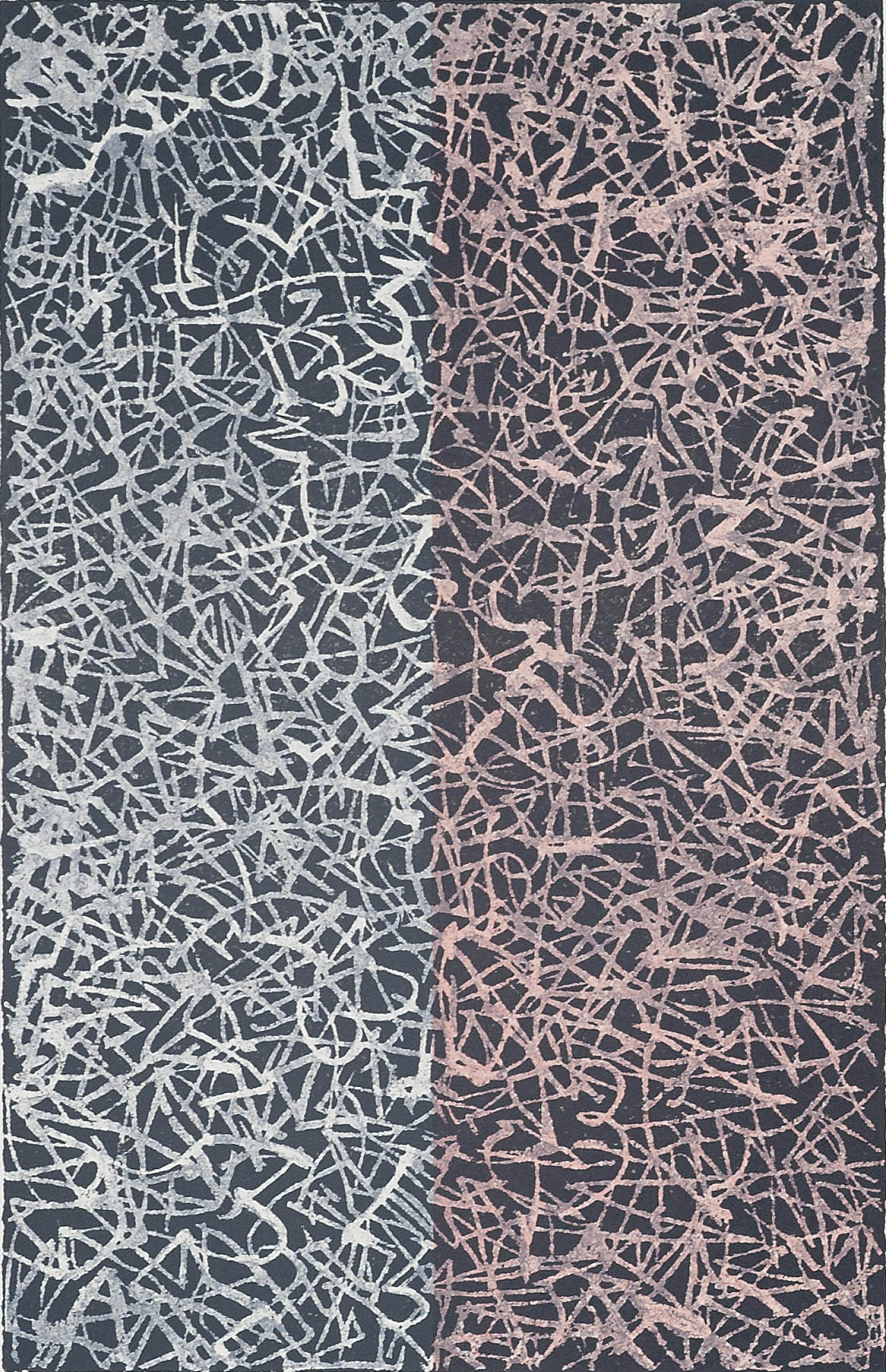 Mark Tobey — Пополам, 1970 год