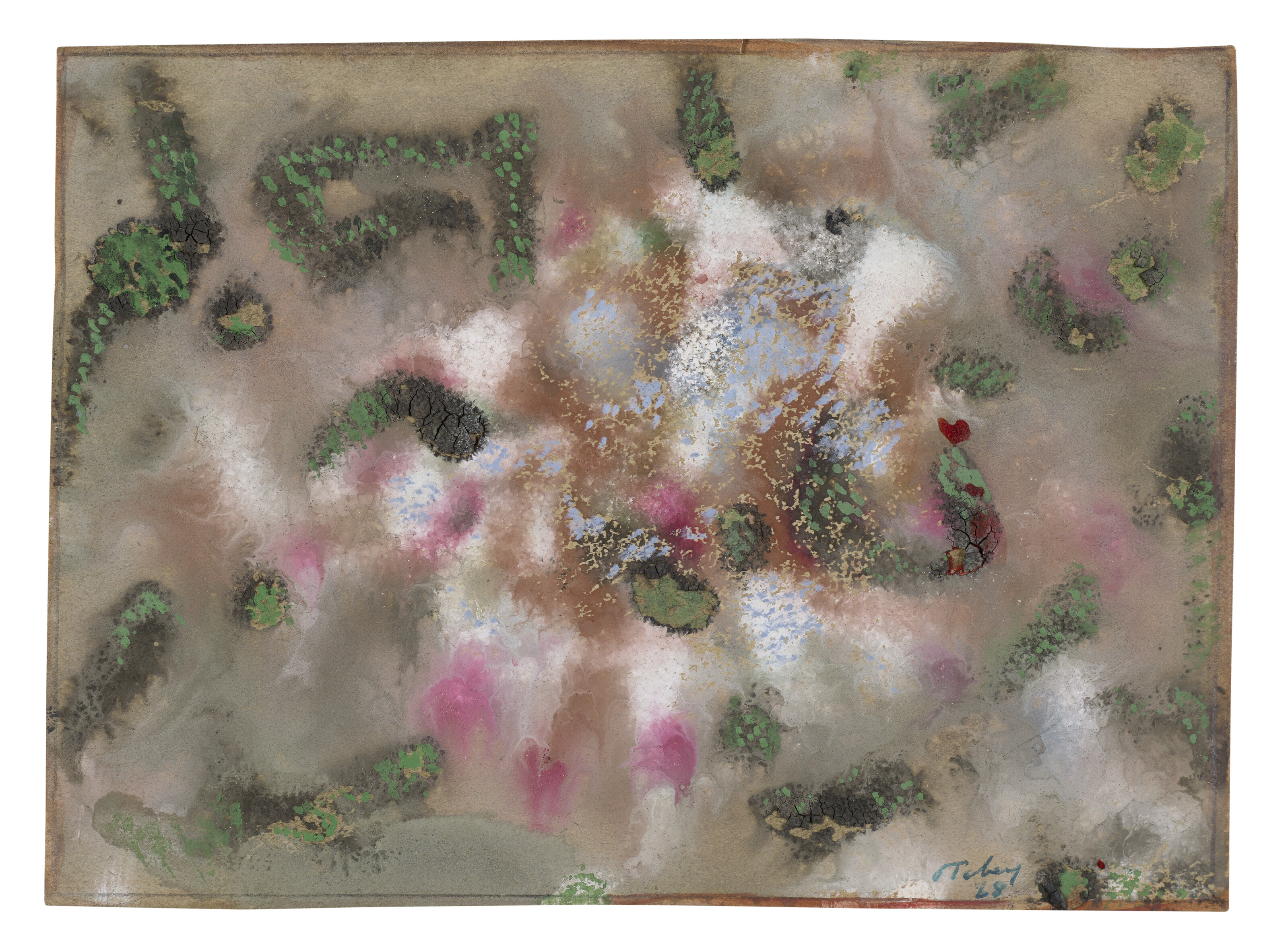 Mark Tobey — Абстрактная композиция, изображение 2