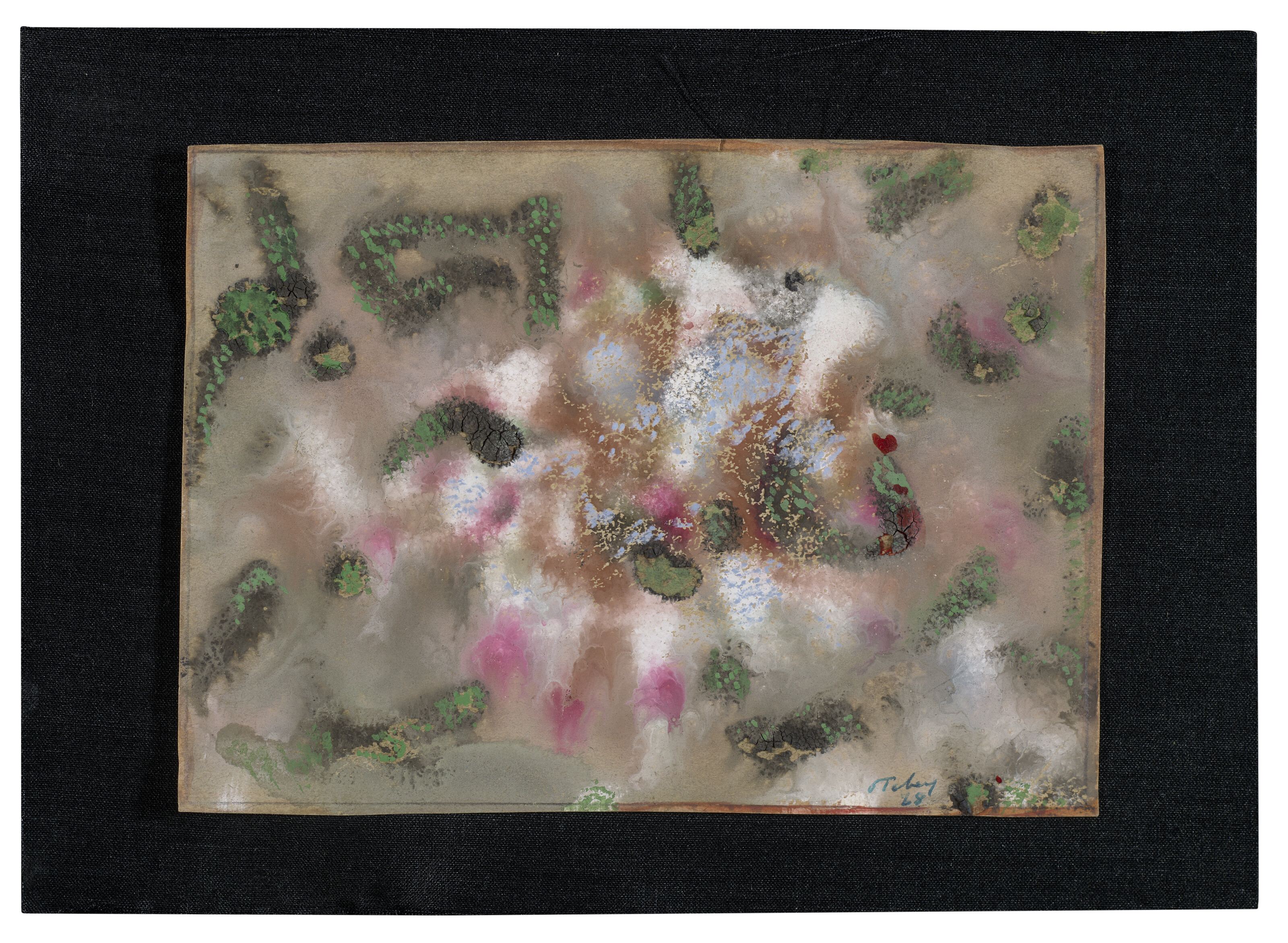 Mark Tobey — Абстрактная композиция, изображение 3