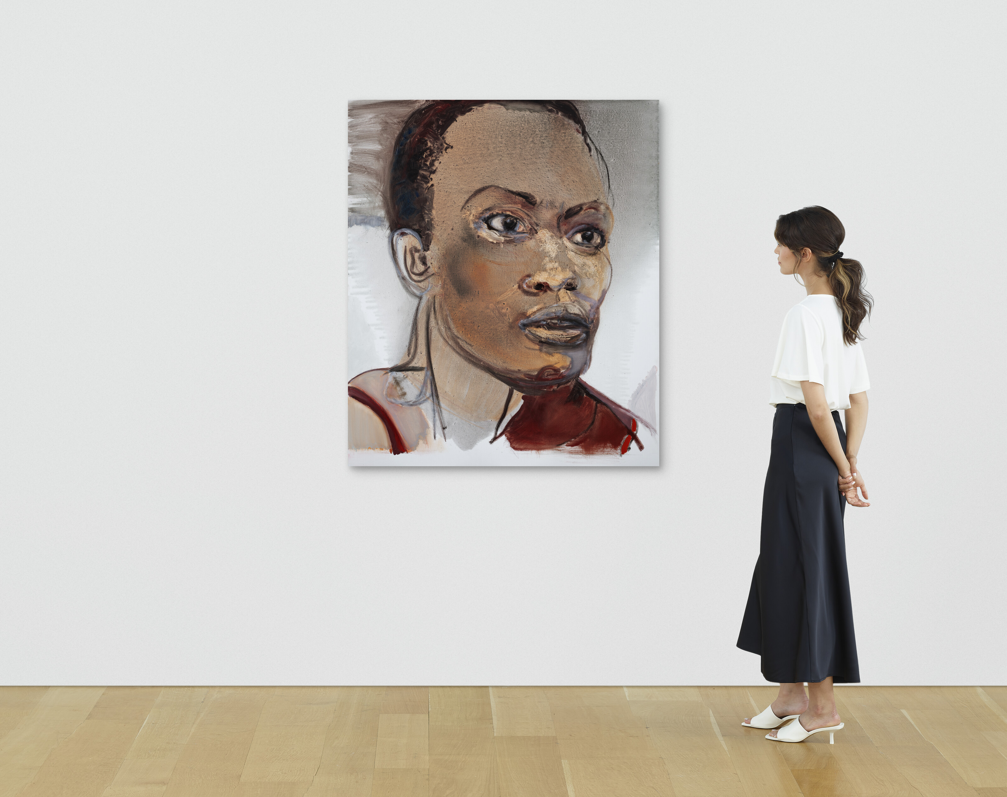Marlene Dumas — Актер (портрет Романы Вреде), изображение 3