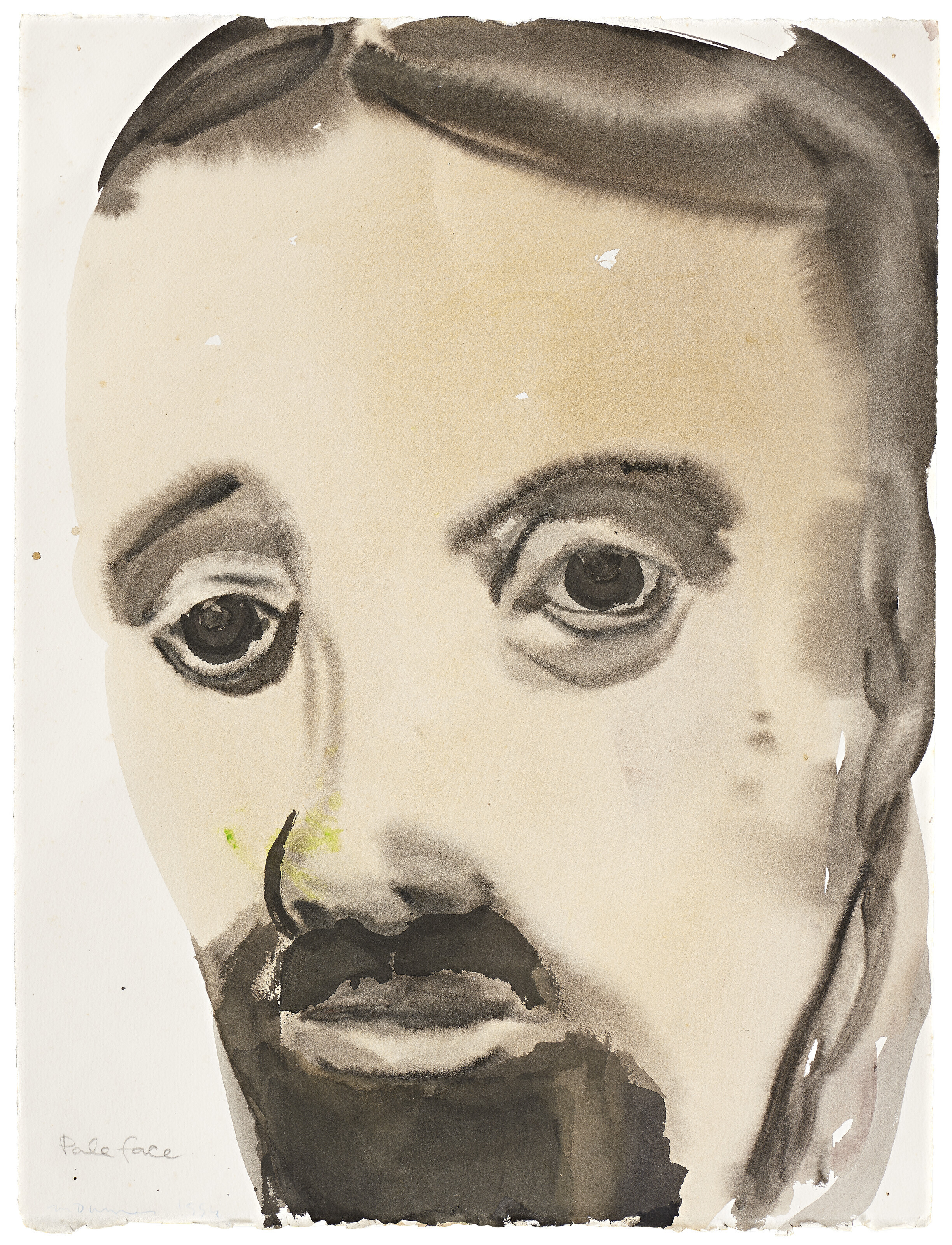 Marlene Dumas — Бледное лицо е