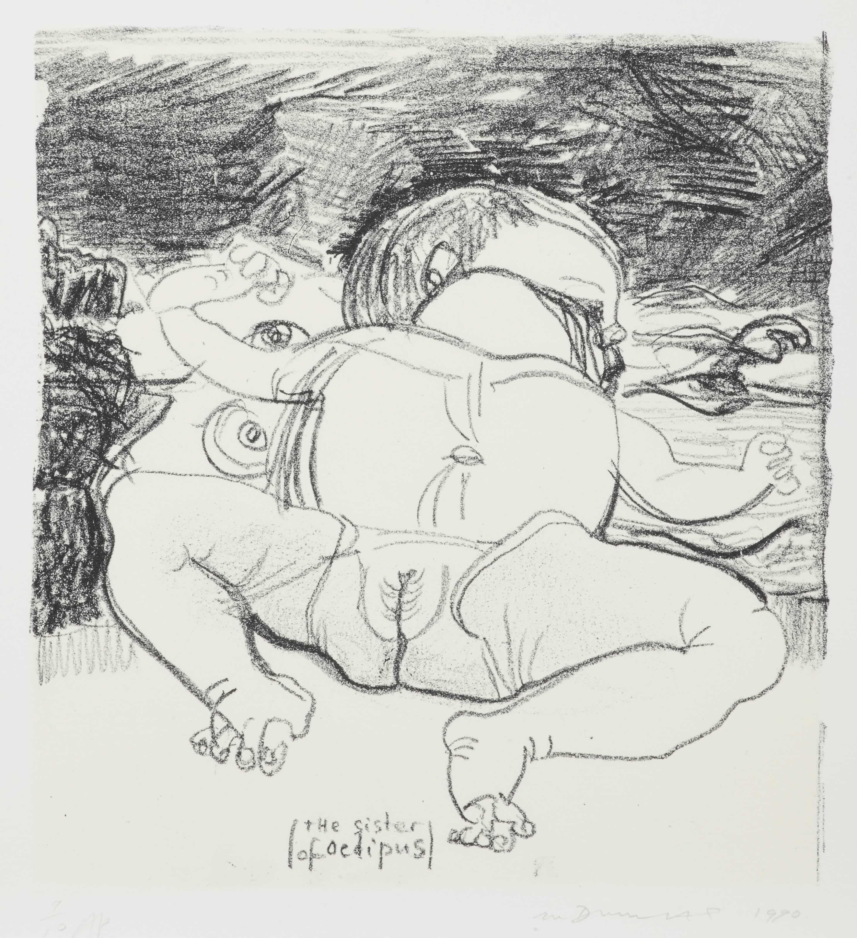 Marlene Dumas — Сестра Эдипа