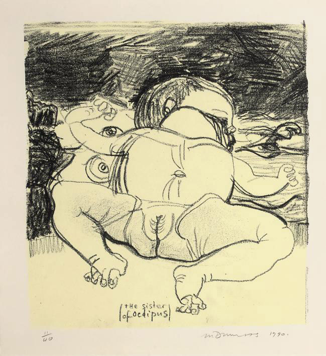 Marlene Dumas — Сестра Эдипа