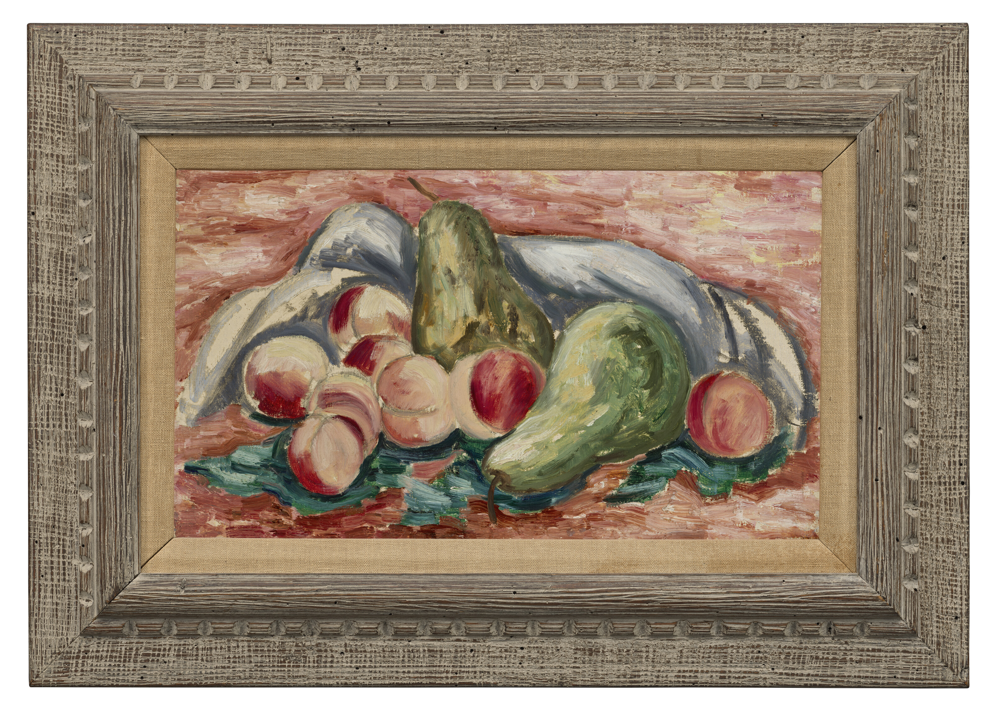 Marsden Hartley — Натюрморт с персиками и грушами, изображение 3