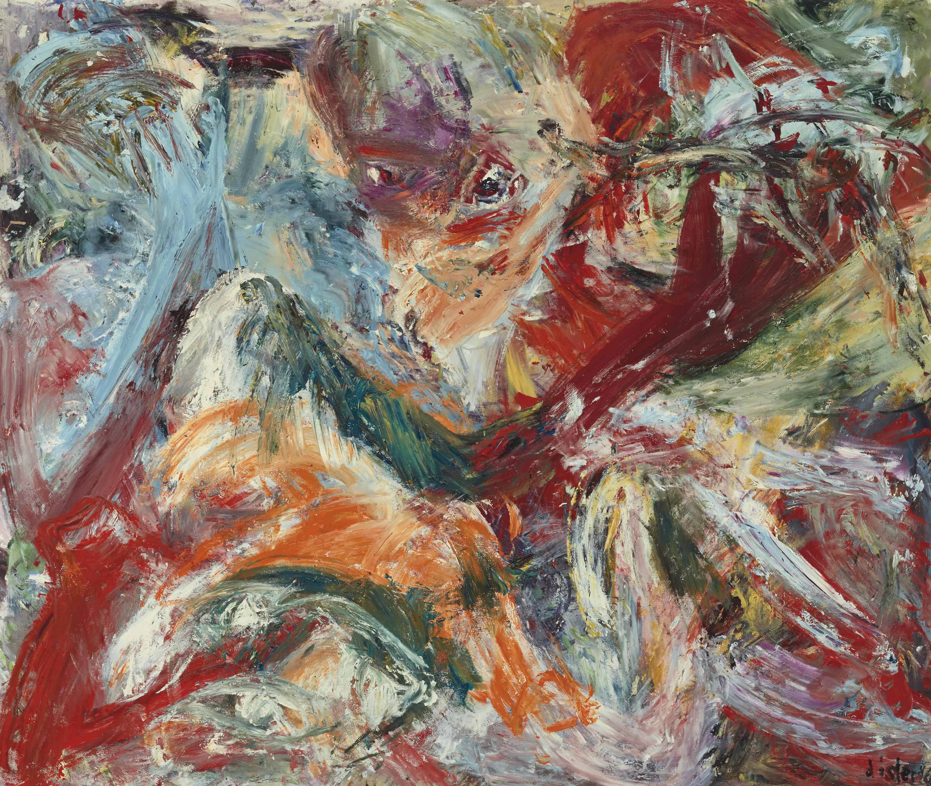 Martin Disler — "Жизнь Эрстена в Дритте", 1984