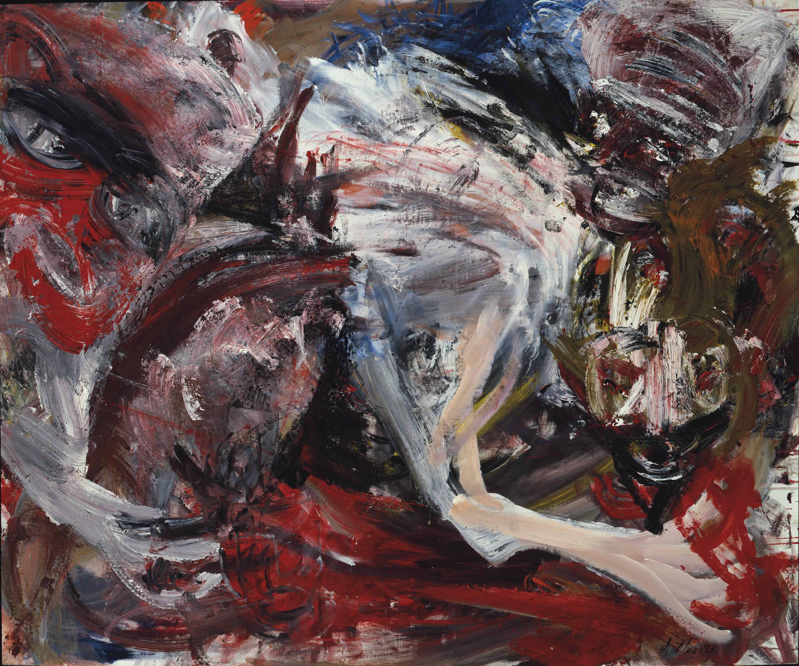 Martin Disler — Он Титель, 1983