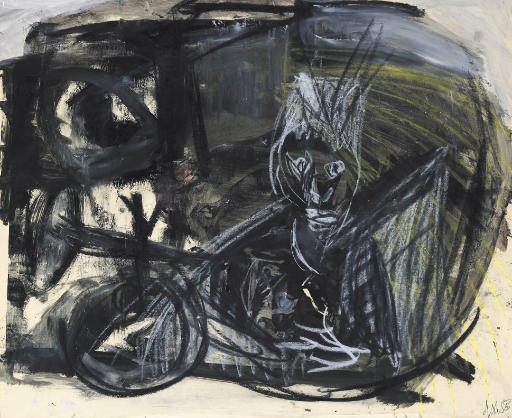 Martin Disler — Композиция, 1986