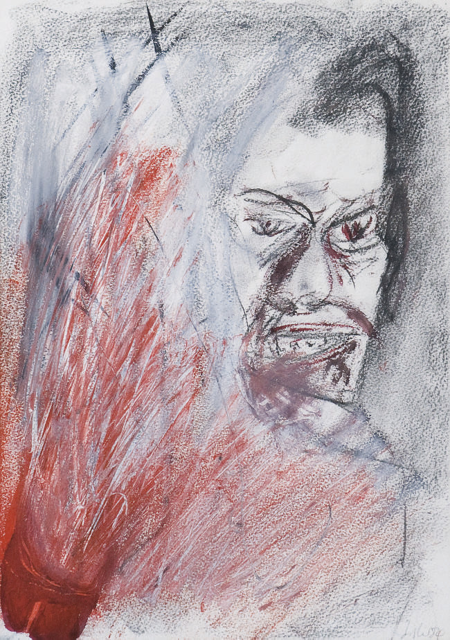 Martin Disler — Композиция, 1984
