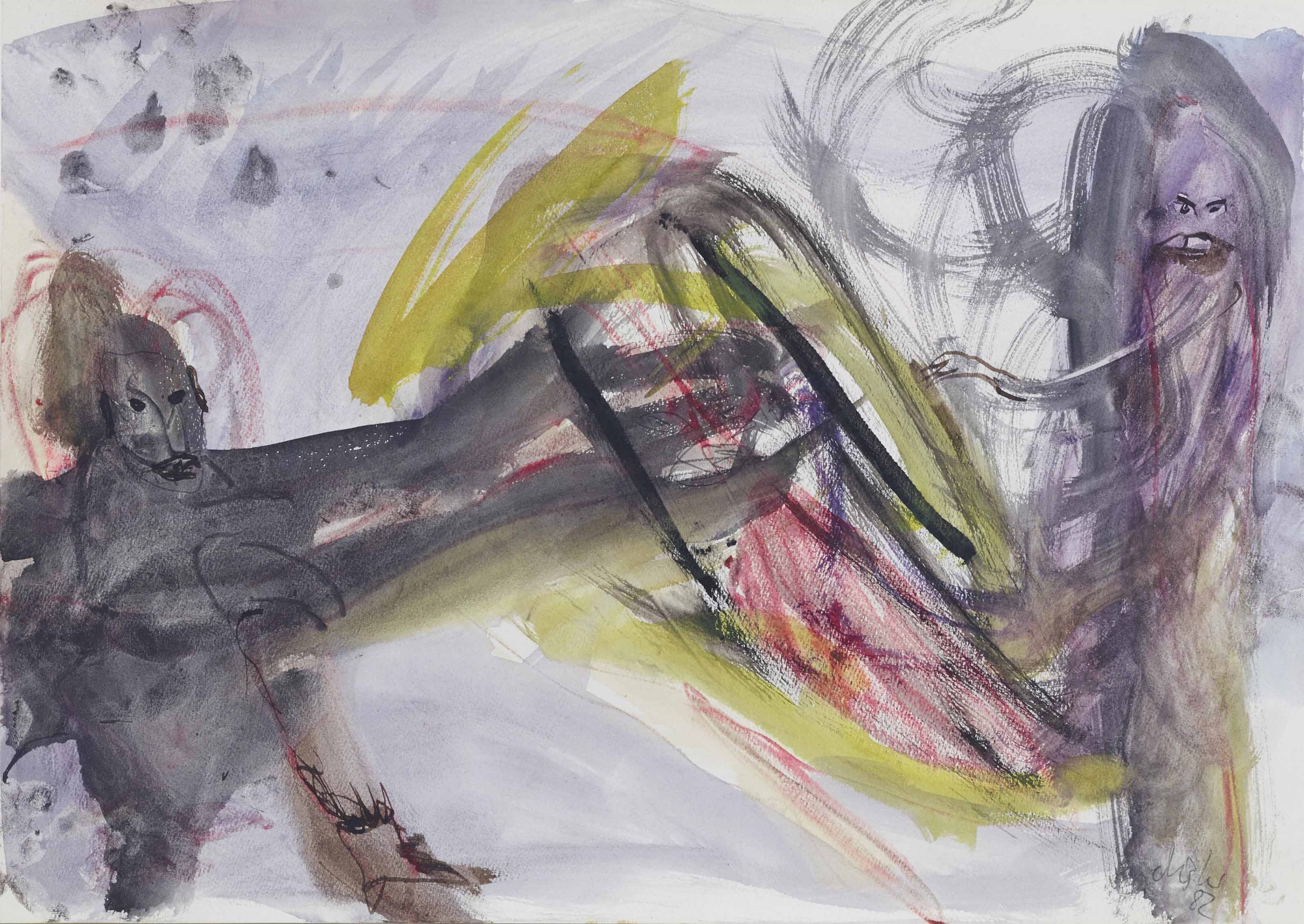 Martin Disler — он Титель, 1982