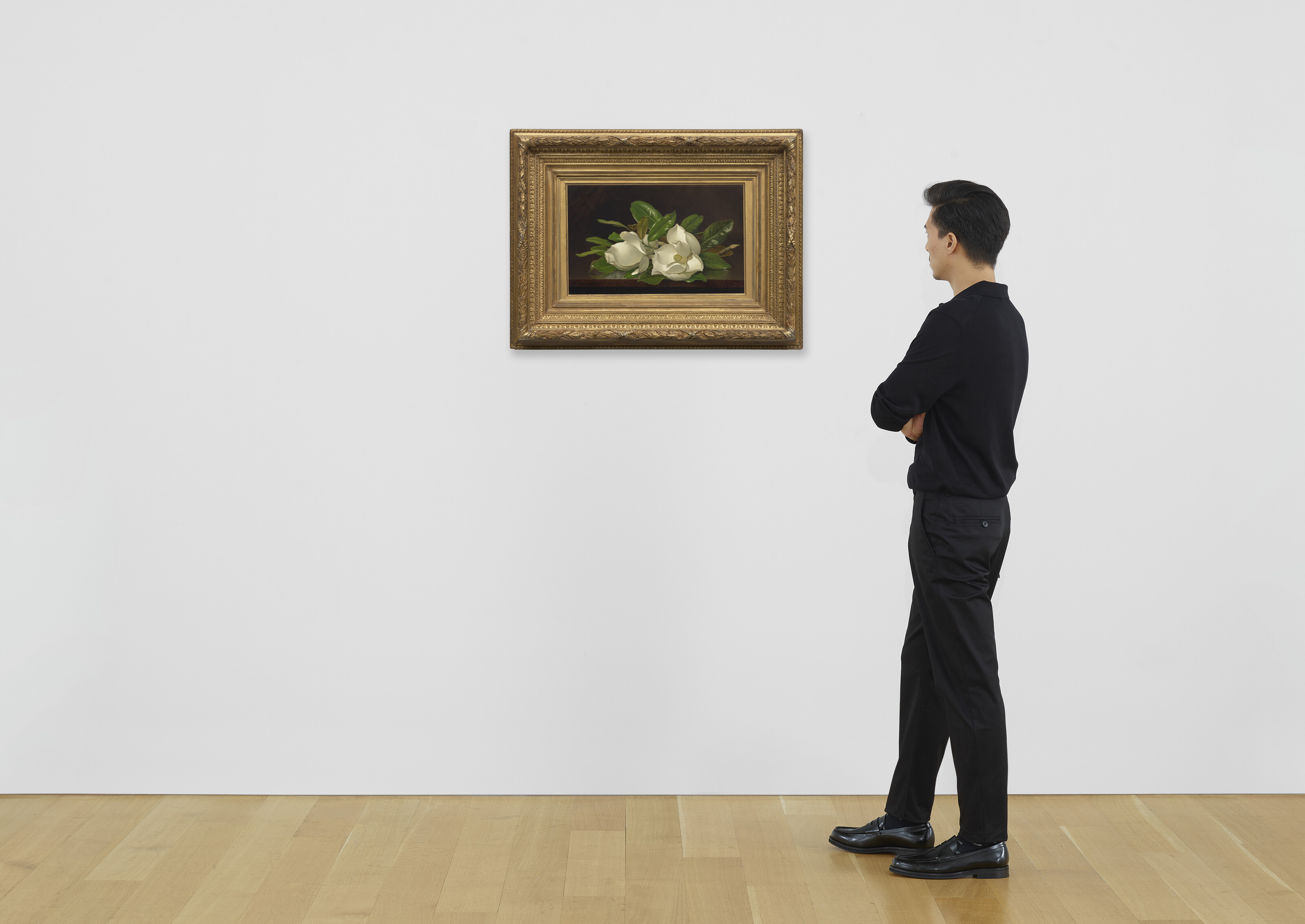 Martin Johnson Heade — Магнолии на блестящем столе, изображение 5