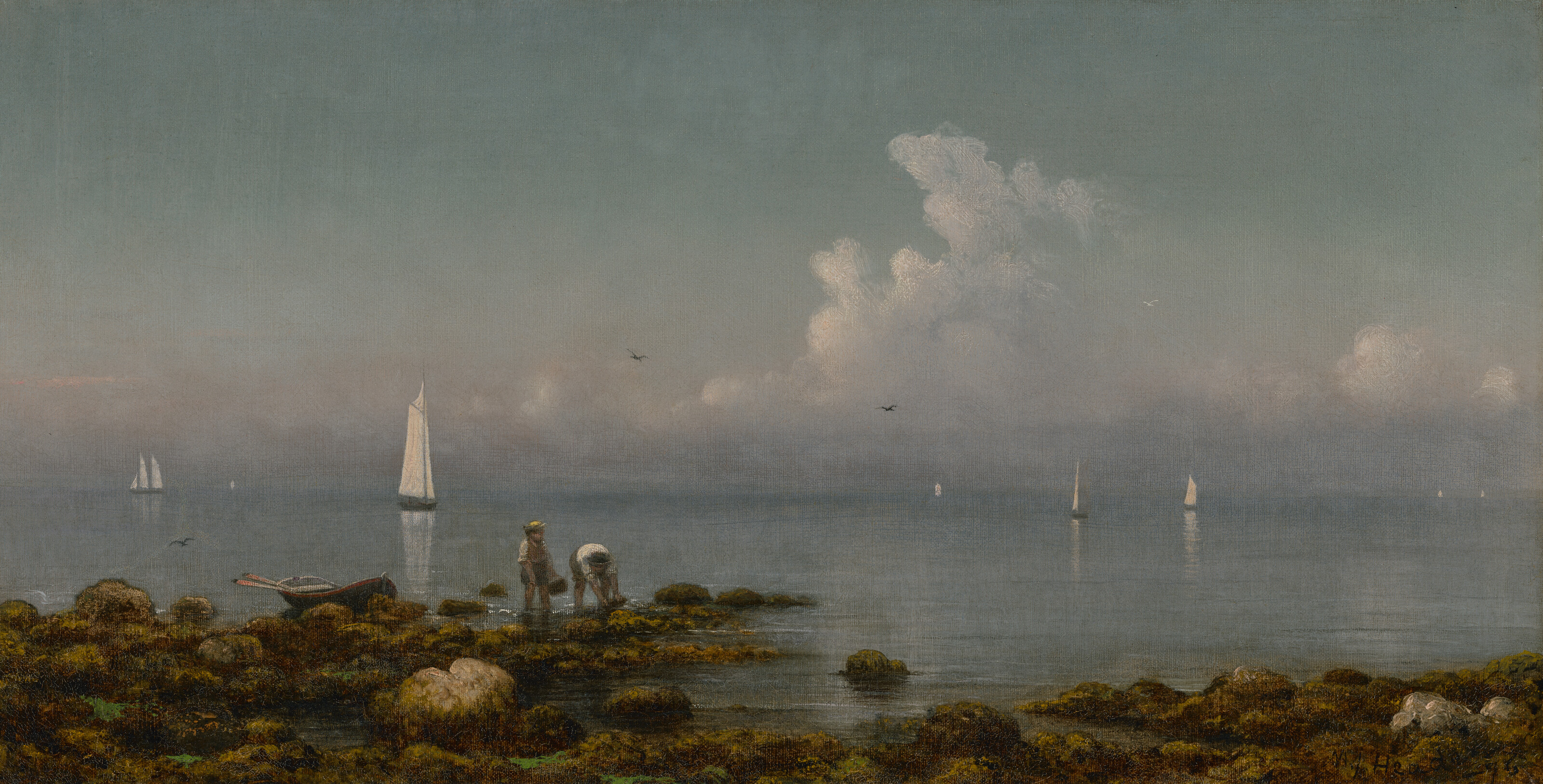 Martin Johnson Heade — Острова Наперсток близ Нью-Хейвена