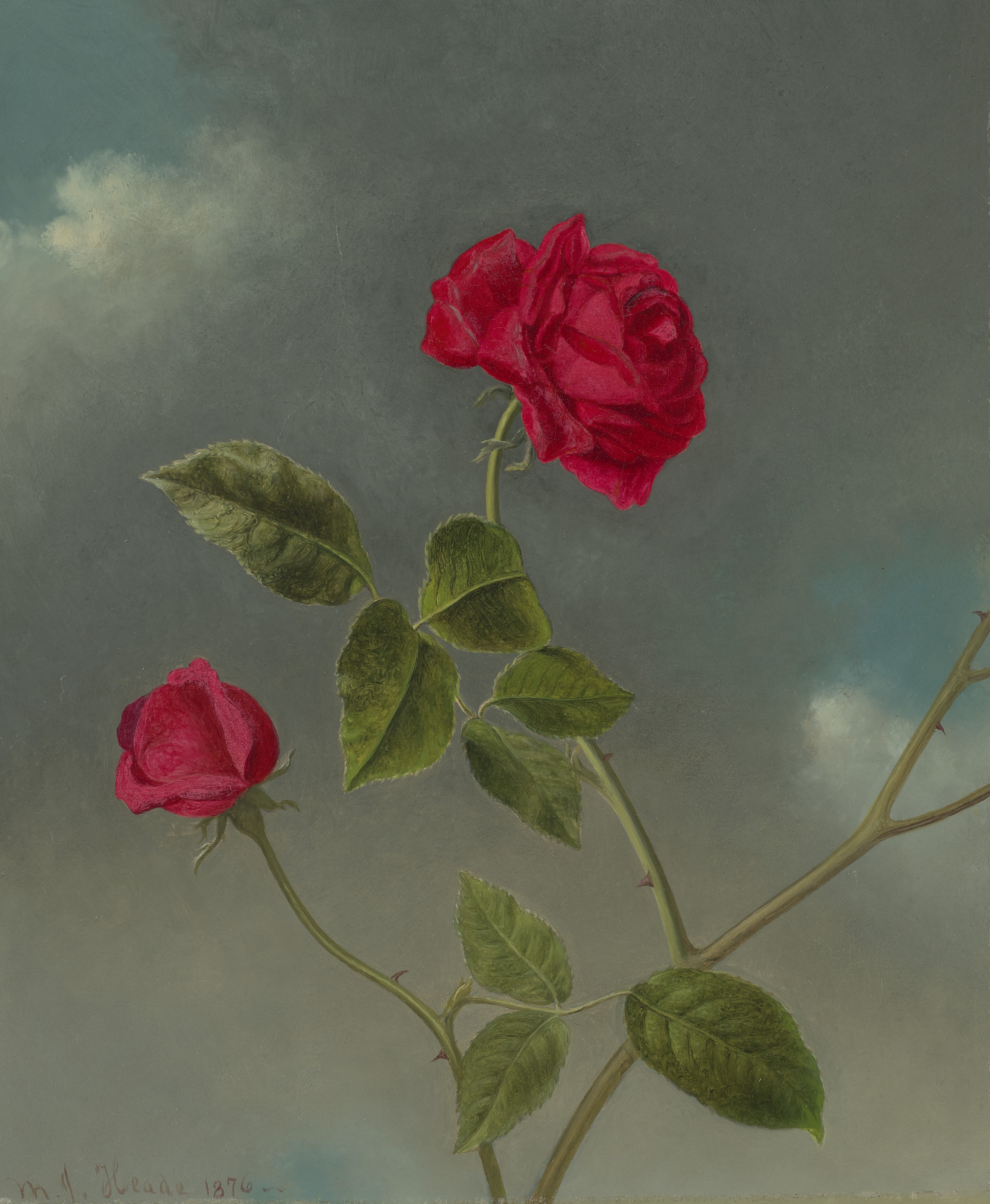 Martin Johnson Heade — Розы