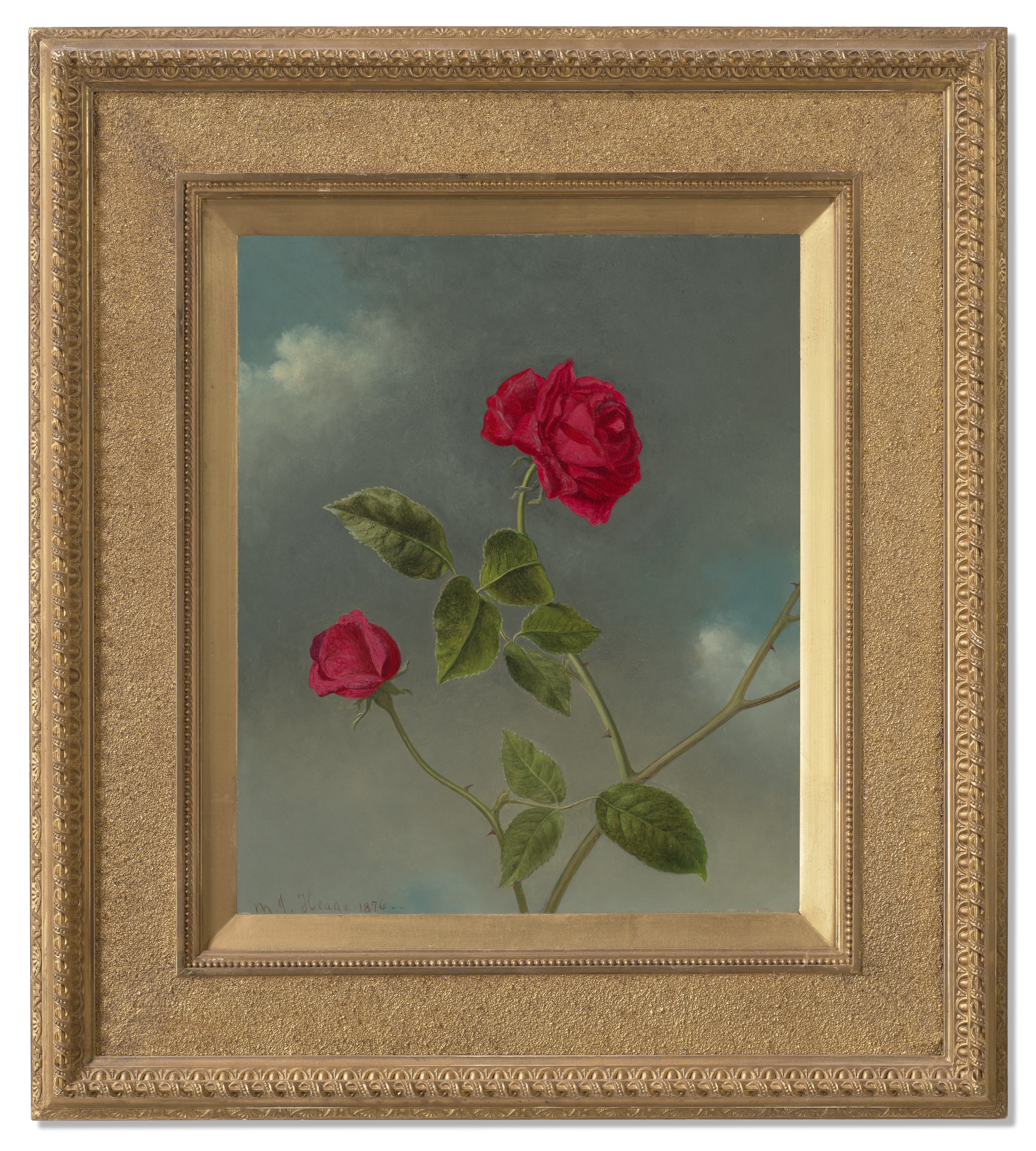 Martin Johnson Heade — Розы, изображение 2