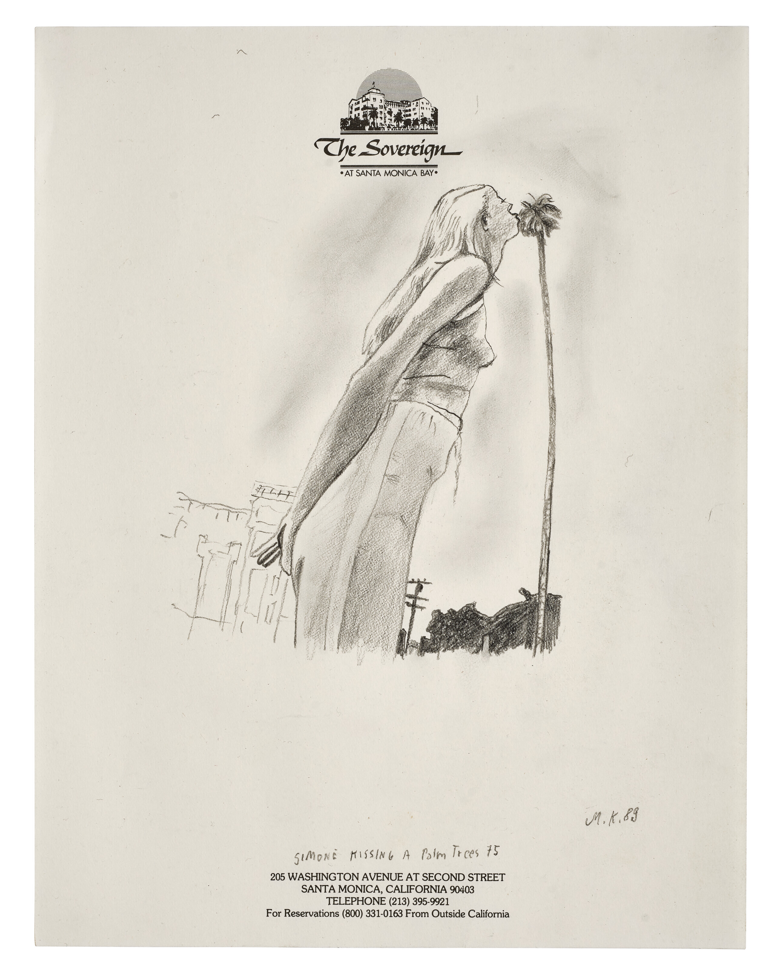 Martin Kippenberger — Без названия (The Sovereign); Без названия (The Sovereign); Без названия (Отель "Менси"); Без названия (The Sovereign); Без названия (The Sovereign); Без названия (Отель "Менси"); Без названия (Отель "Челси"); Без названия (Отель "Челси") [Восемь работ], изображение 5
