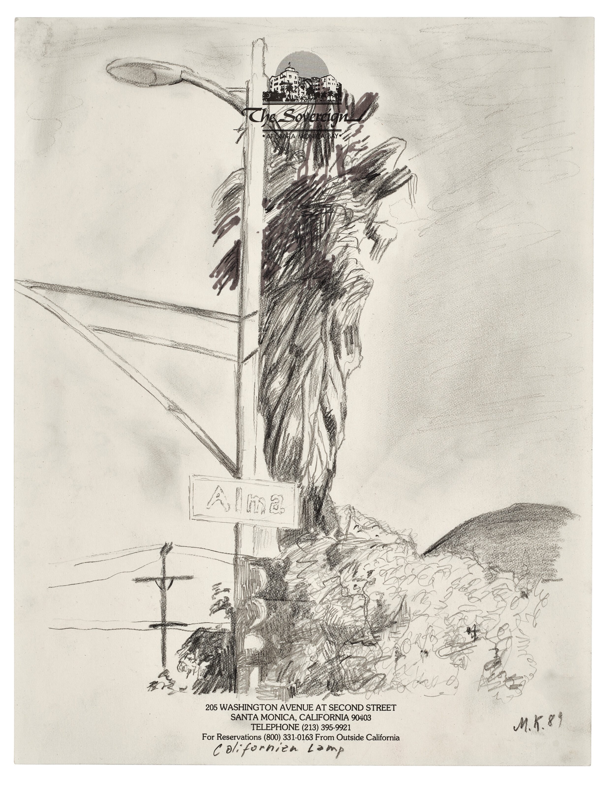 Martin Kippenberger — Без названия (The Sovereign); Без названия (The Sovereign); Без названия (Отель "Менси"); Без названия (The Sovereign); Без названия (The Sovereign); Без названия (Отель "Менси"); Без названия (Отель "Челси"); Без названия (Отель "Челси") [Восемь работ], изображение 7