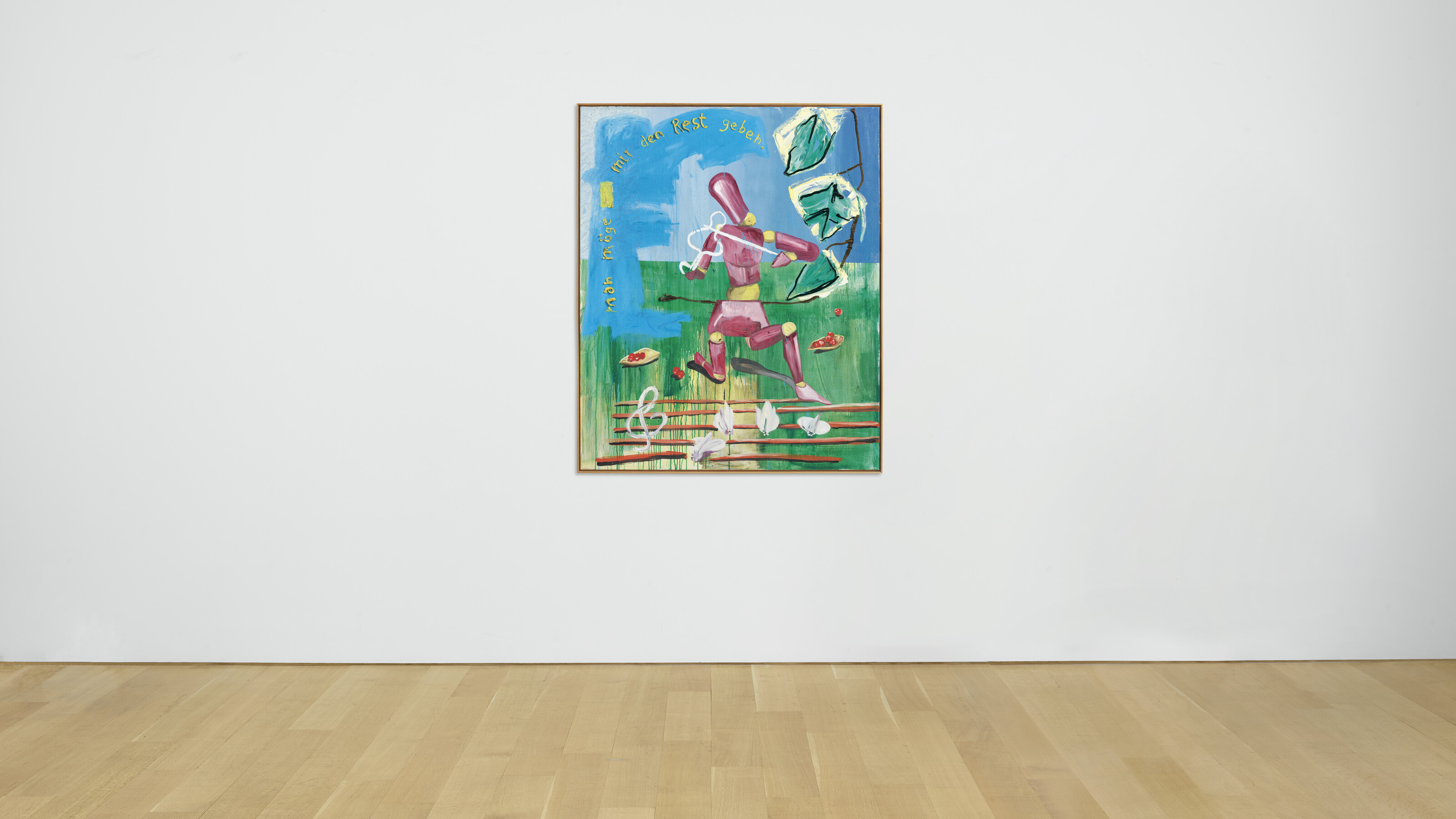 Martin Kippenberger — Человек может жить в мире и Покое (Неужели Никто Не Может столкнуть Меня с Края Пропасти?), изображение 2
