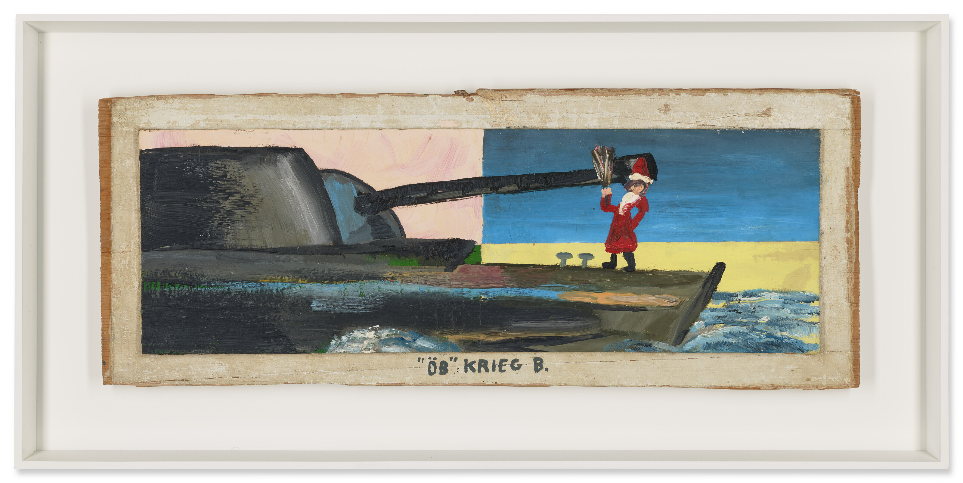 Martin Kippenberger — Он титул (Krieg Böse ) (Без названия (Жестокая война)), изображение 2