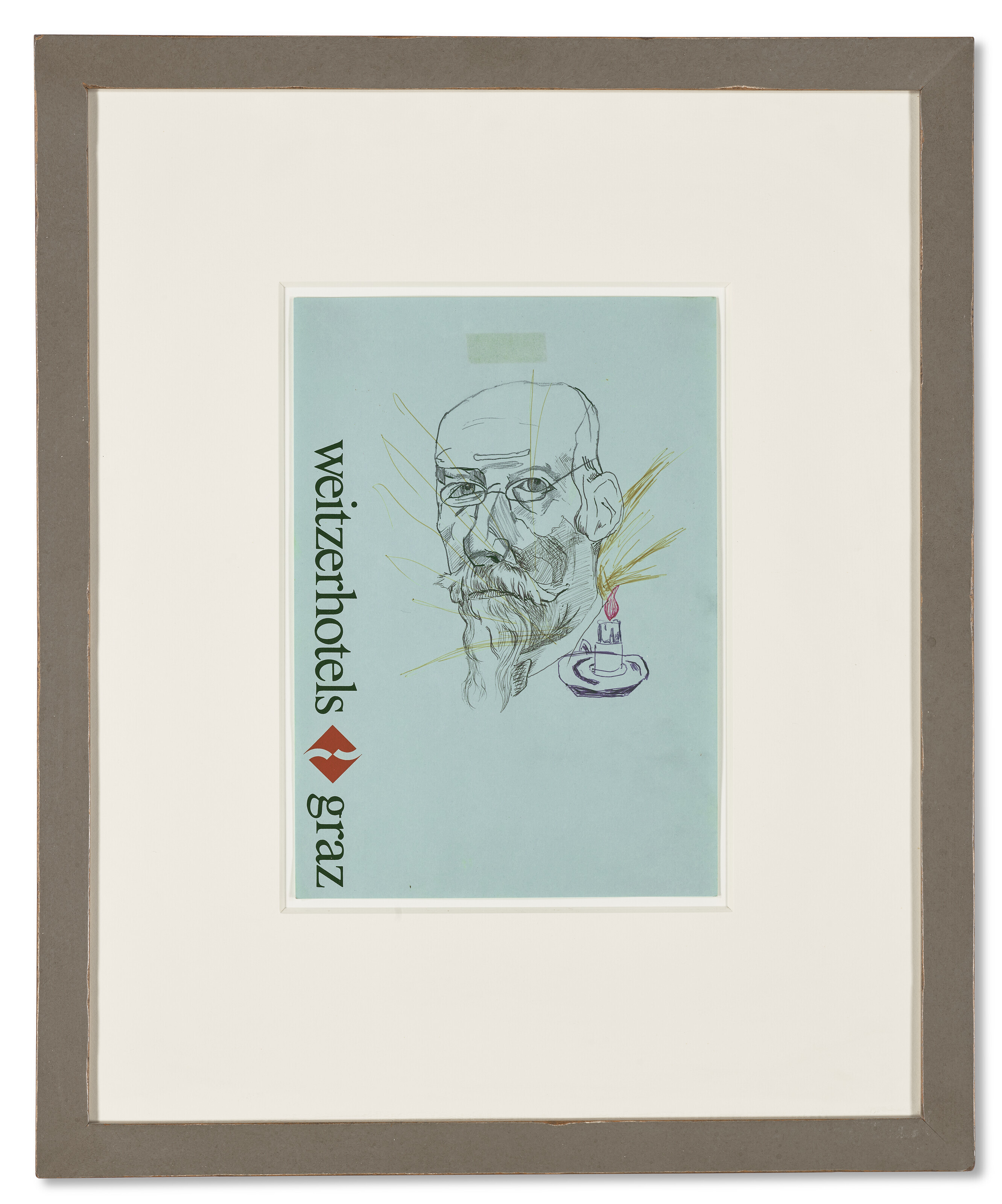 Martin Kippenberger — Друзья с барбы и женщины с пело (отель Weitzerhotels Graz), изображение 2