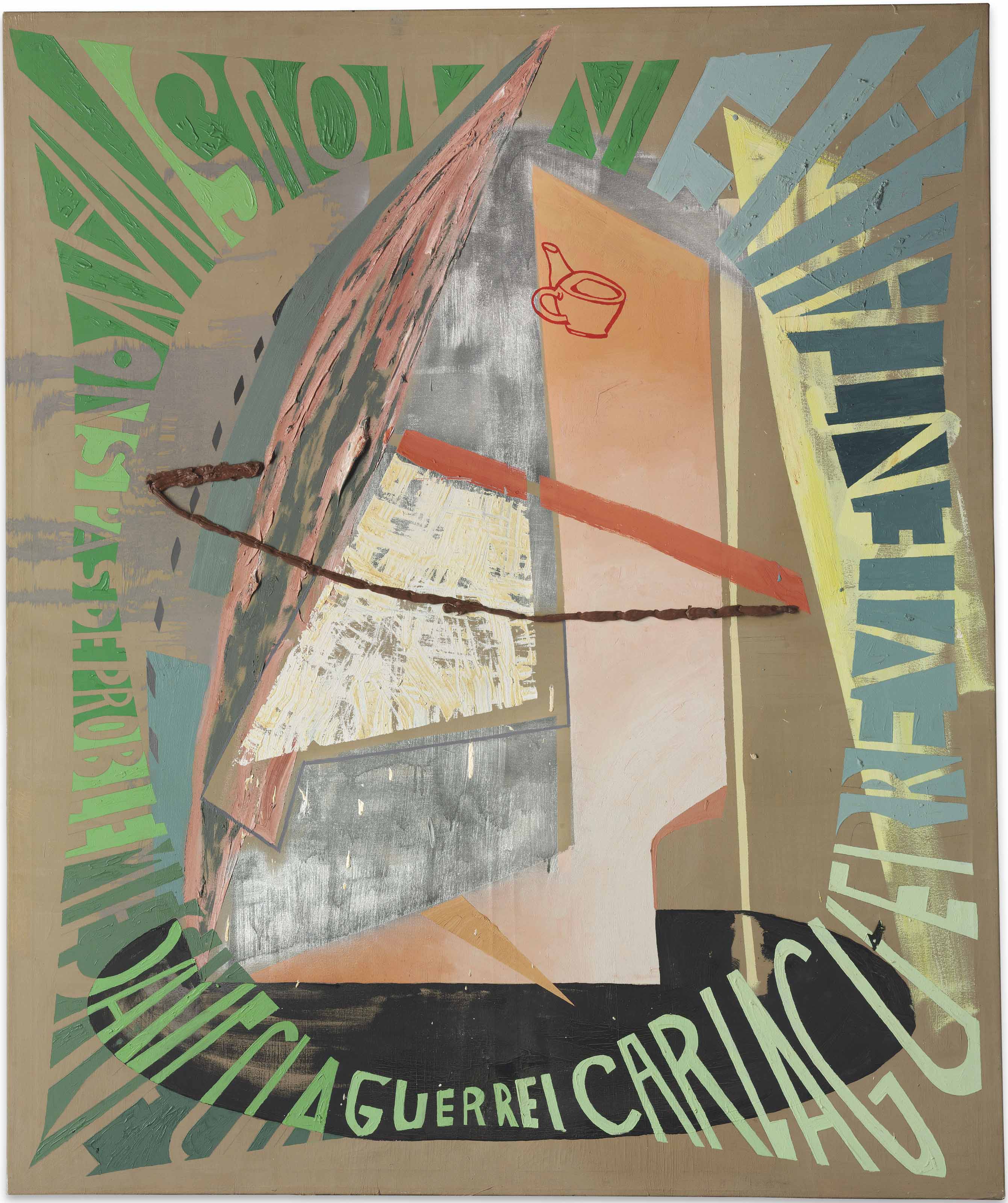 Martin Kippenberger — Мы никогда не сталкивались с проблемами в войне, когда война заканчивается (У нас нет проблем с войной, потому что война приходит в конце).