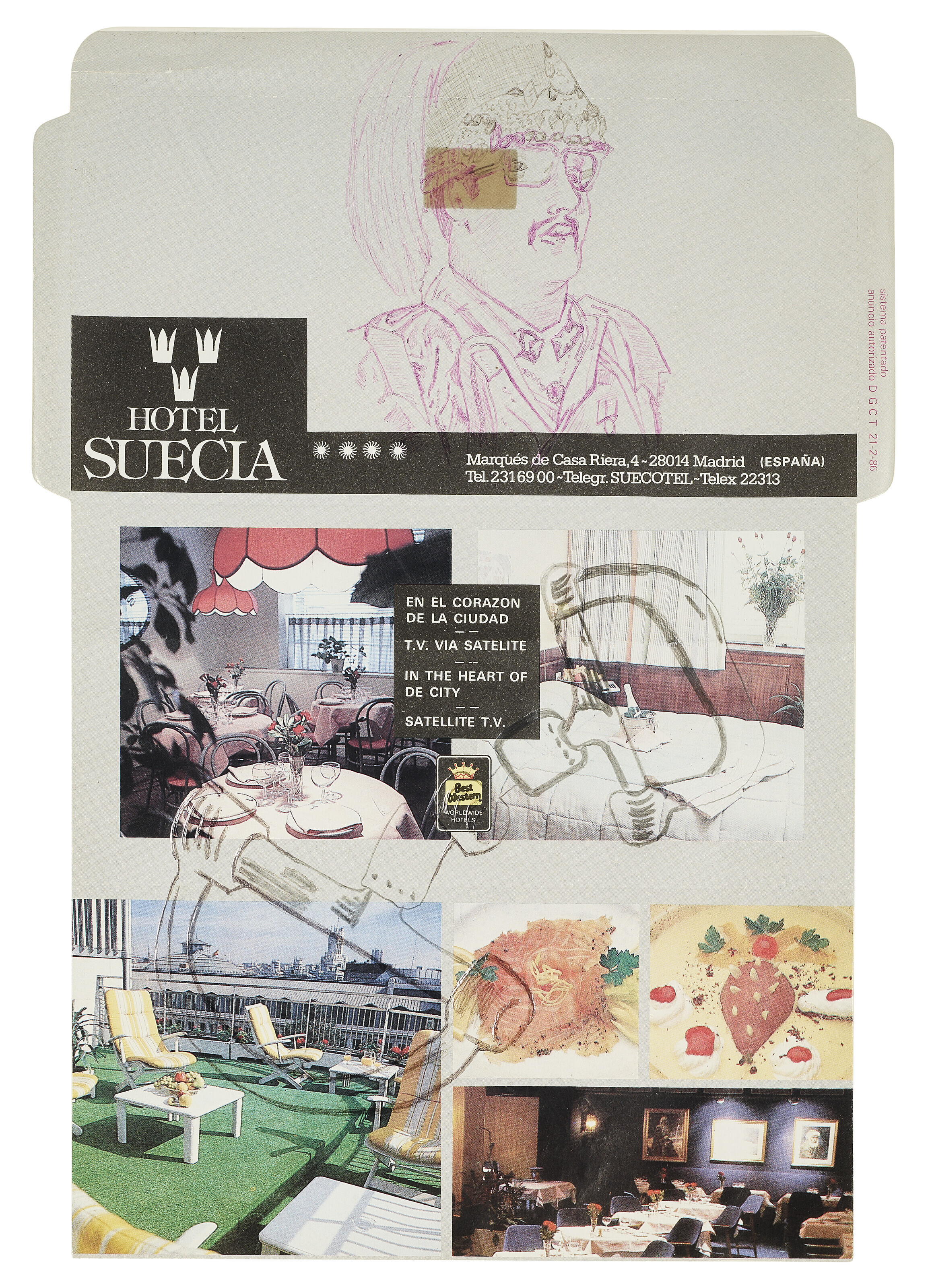 Martin Kippenberger — Без названия (отель Suecia)