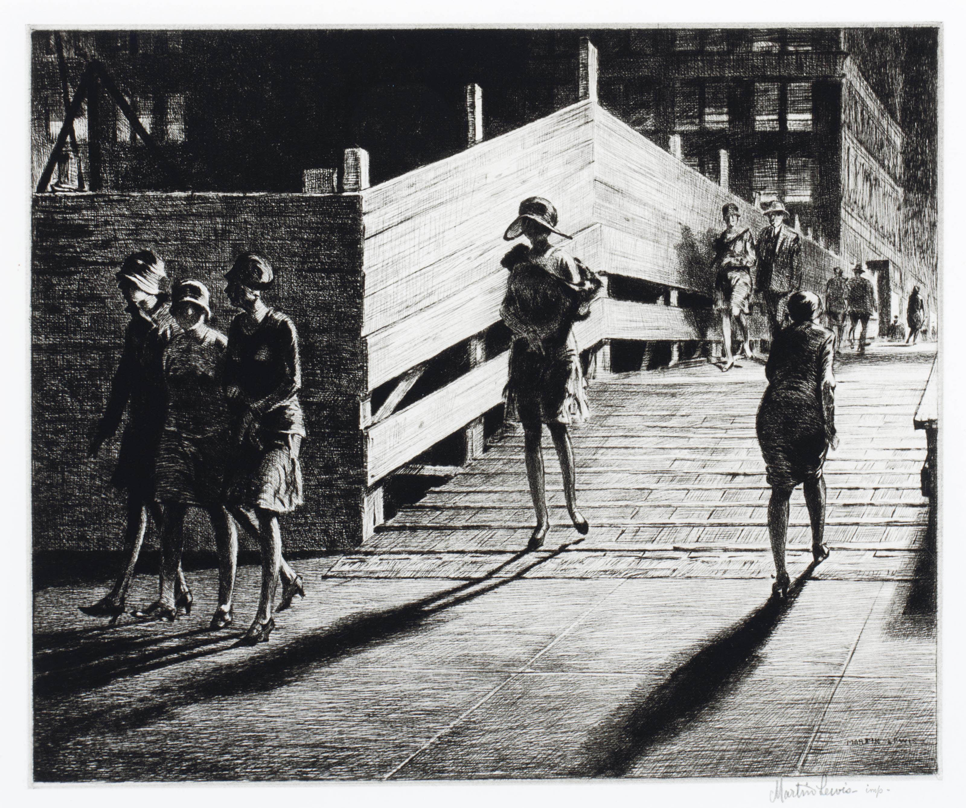 Martin Lewis — Мост на Пятой авеню (M. 72)