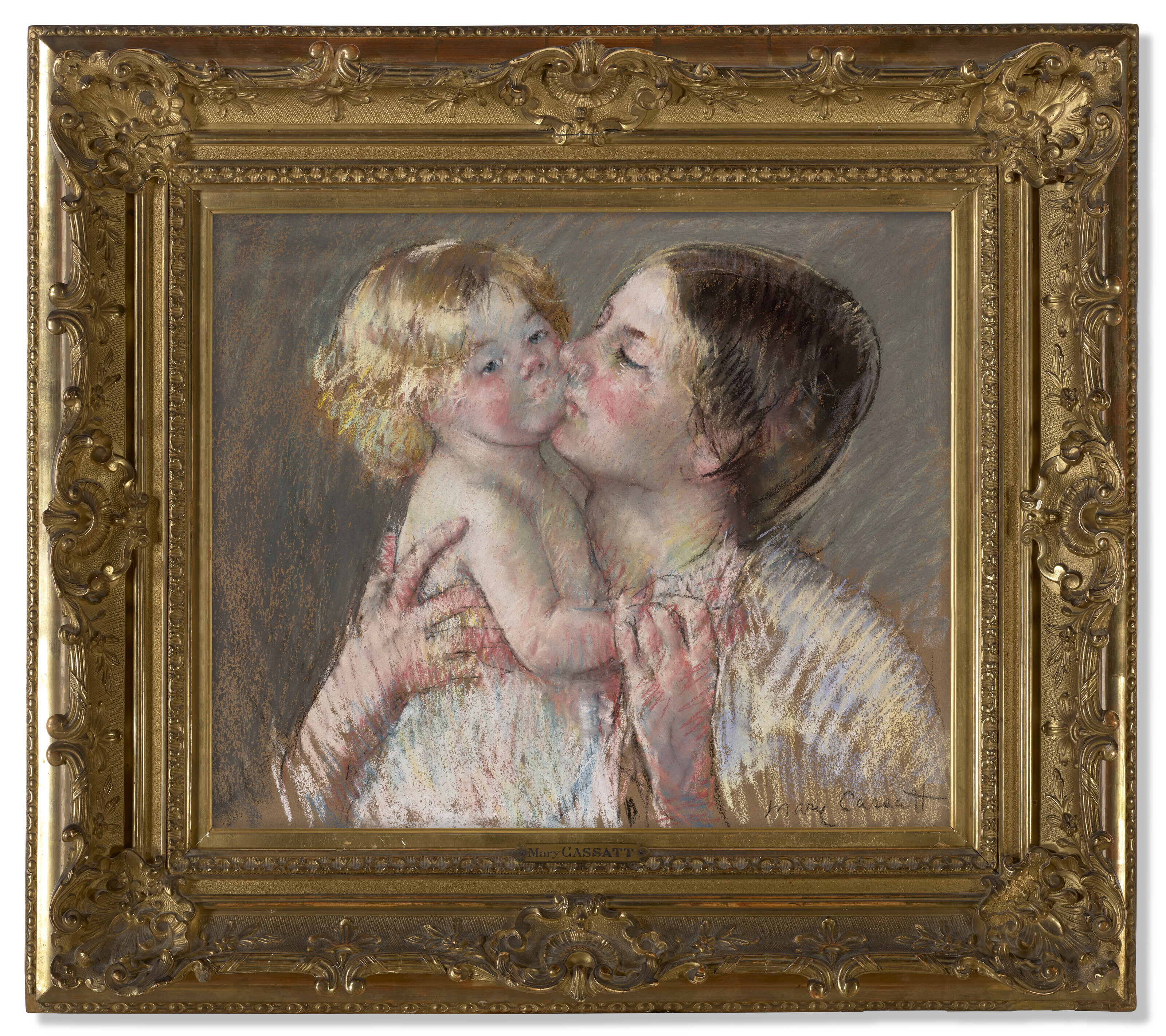 Mary Cassatt — Поцелуй малышку Энн (№ 3), изображение 2