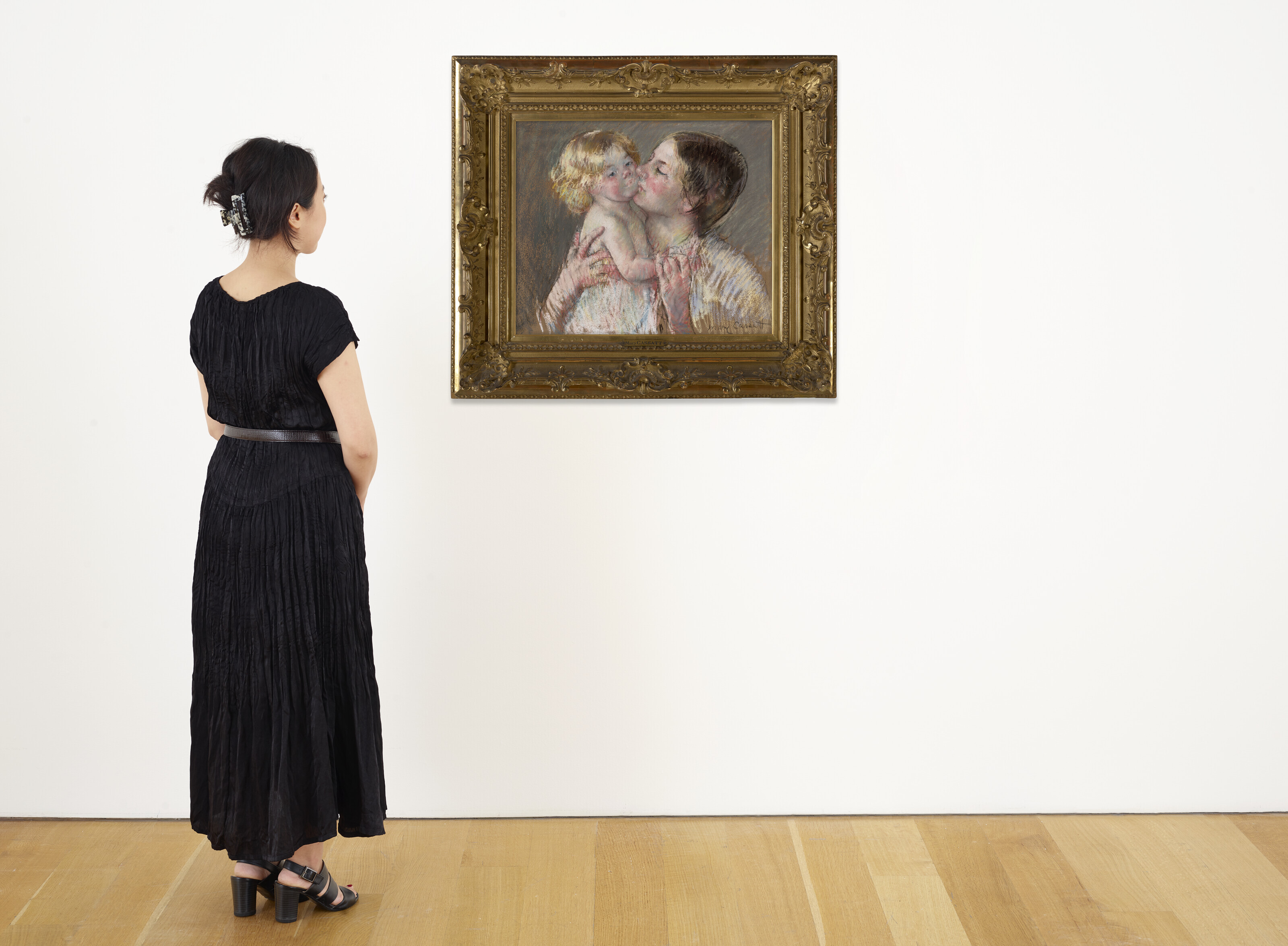 Mary Cassatt — Поцелуй малышку Энн (№ 3), изображение 4