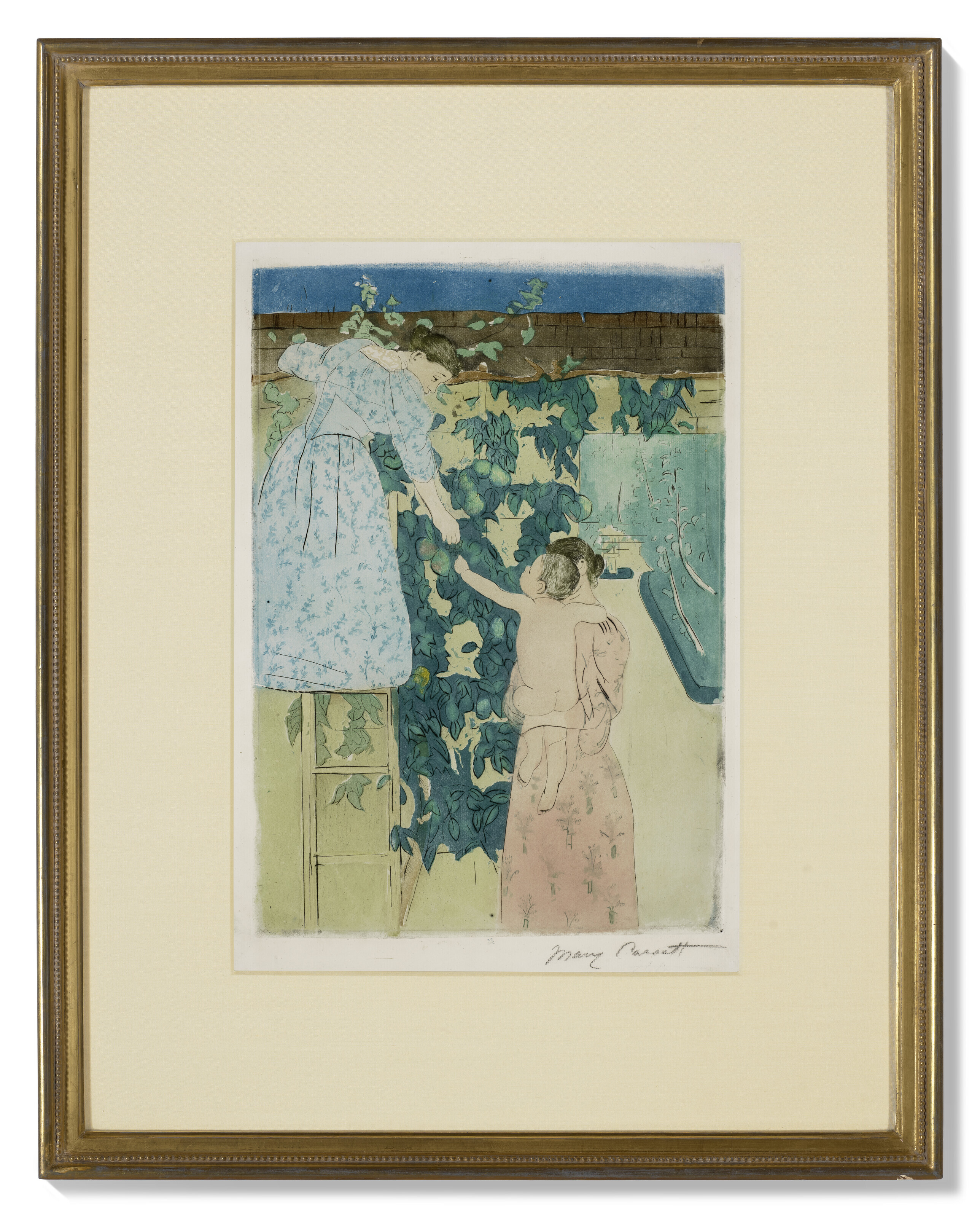 Mary Cassatt — Сбор плодов, изображение 2