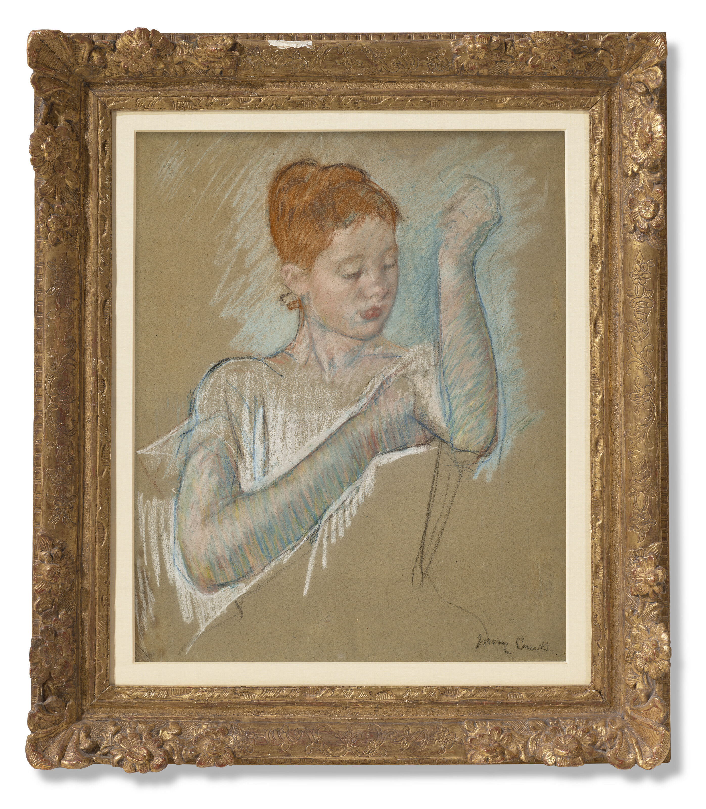 Mary Cassatt — Длинные перчатки, изображение 2