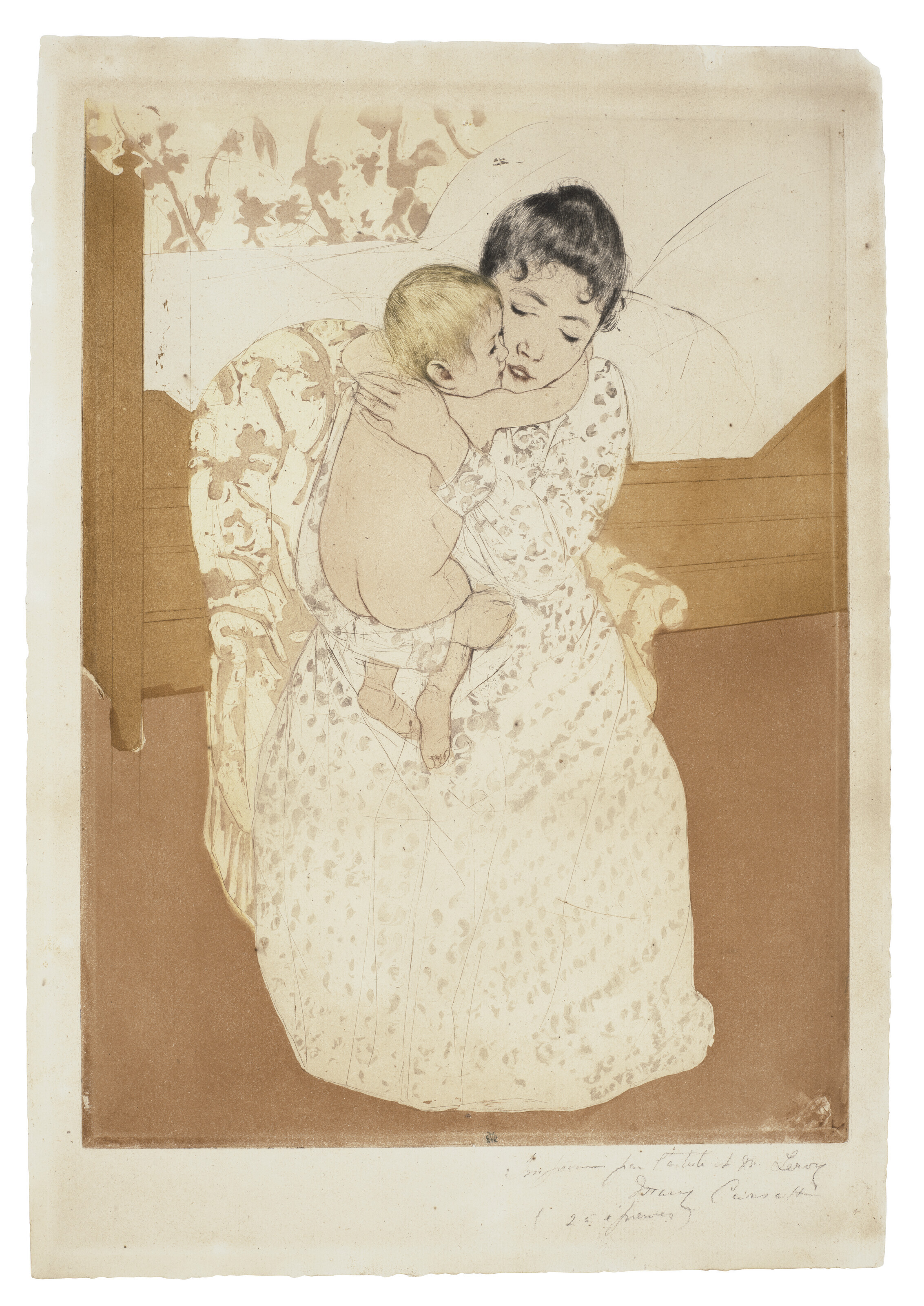 Mary Cassatt — Материнская ласка, изображение 3