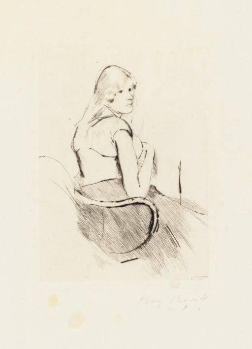 Mary Cassatt — В дезабилье (В. 95)