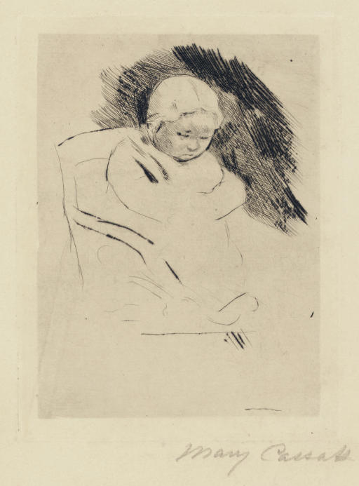 Mary Cassatt — Стульчик для кормления (B. 103)