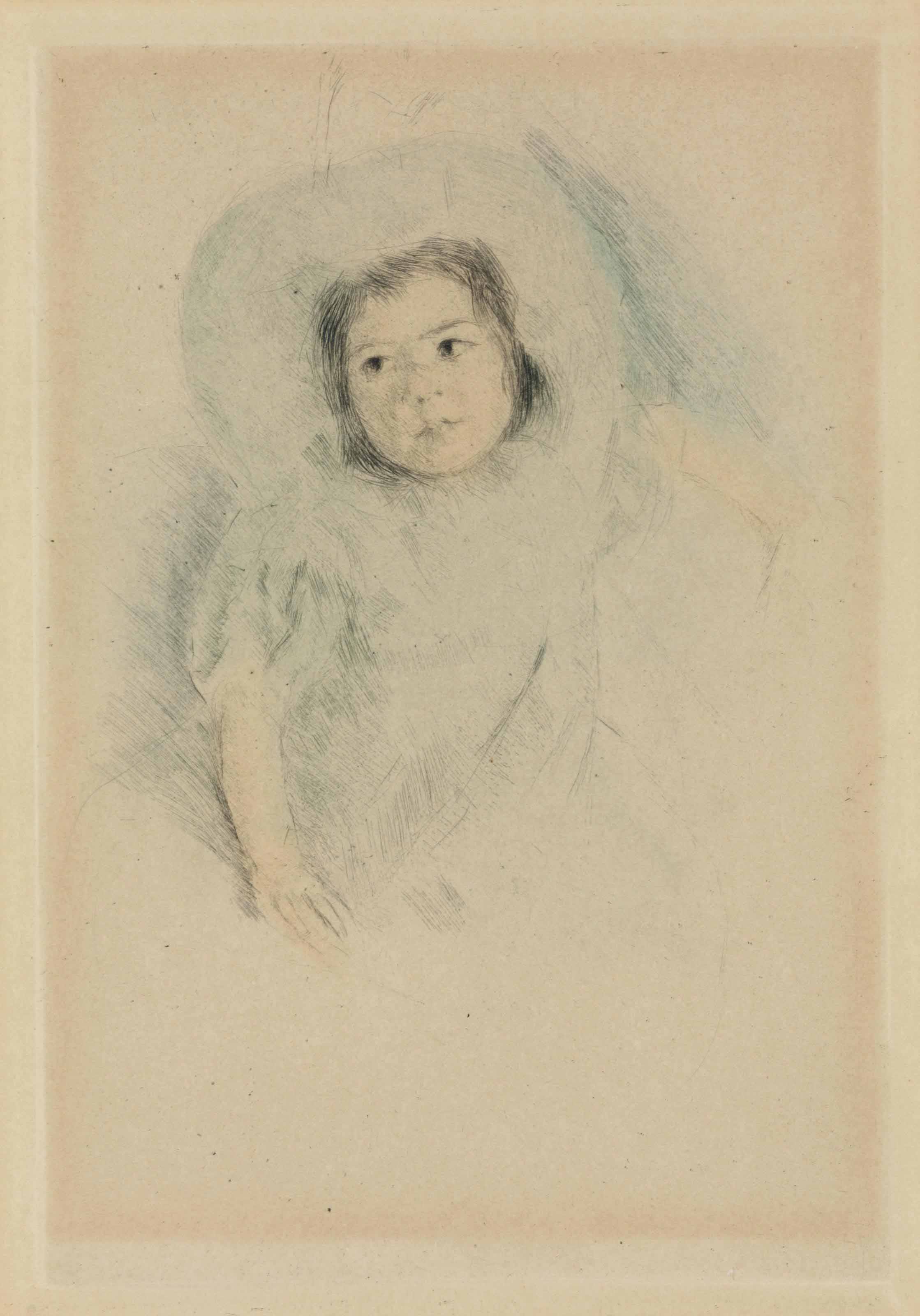Mary Cassatt — Марго в шляпке (№ 1)