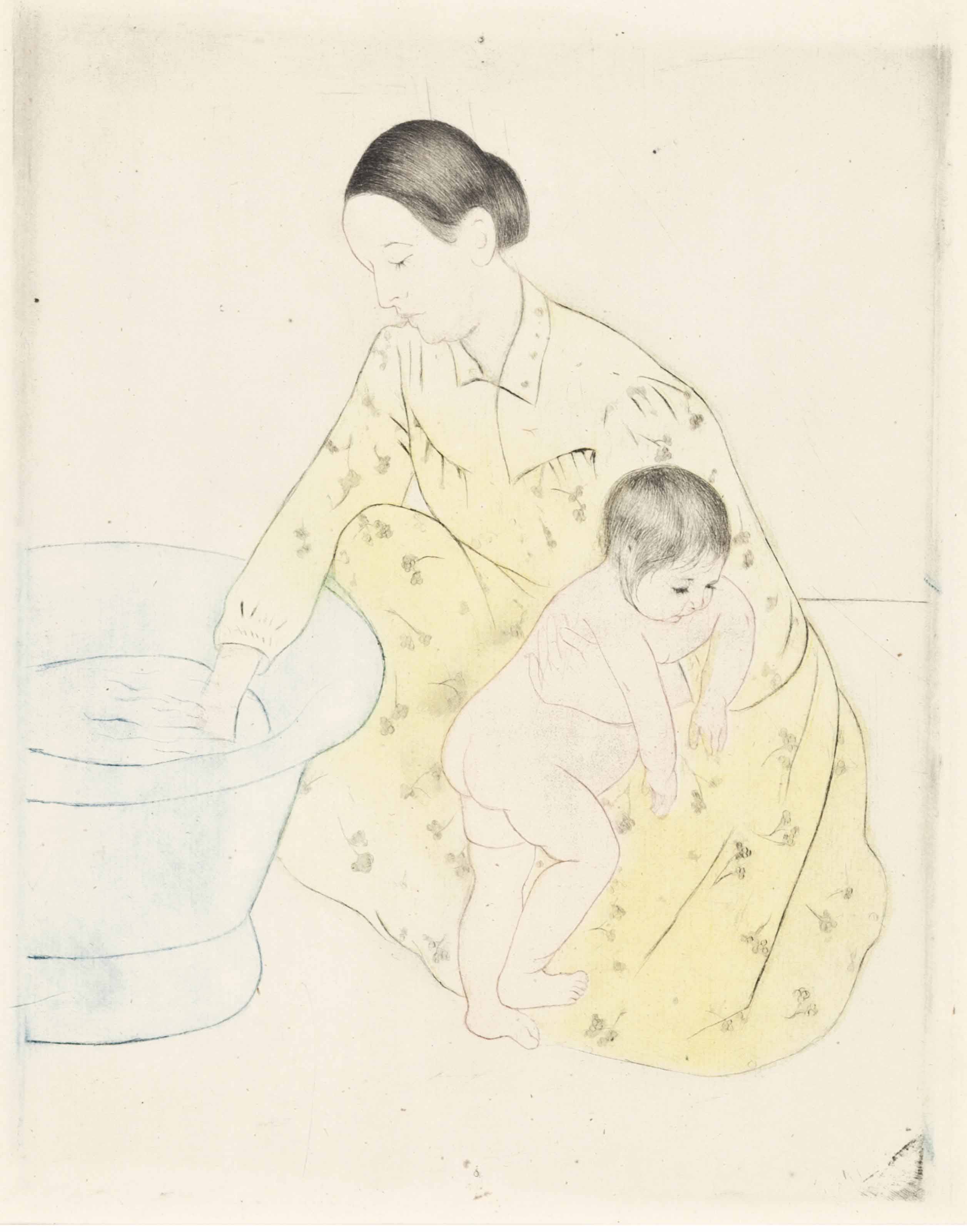 Mary Cassatt — В ванной