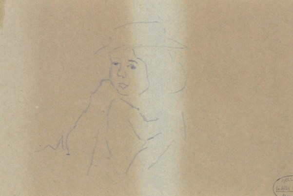 Mary Cassatt — Набросок Матильды