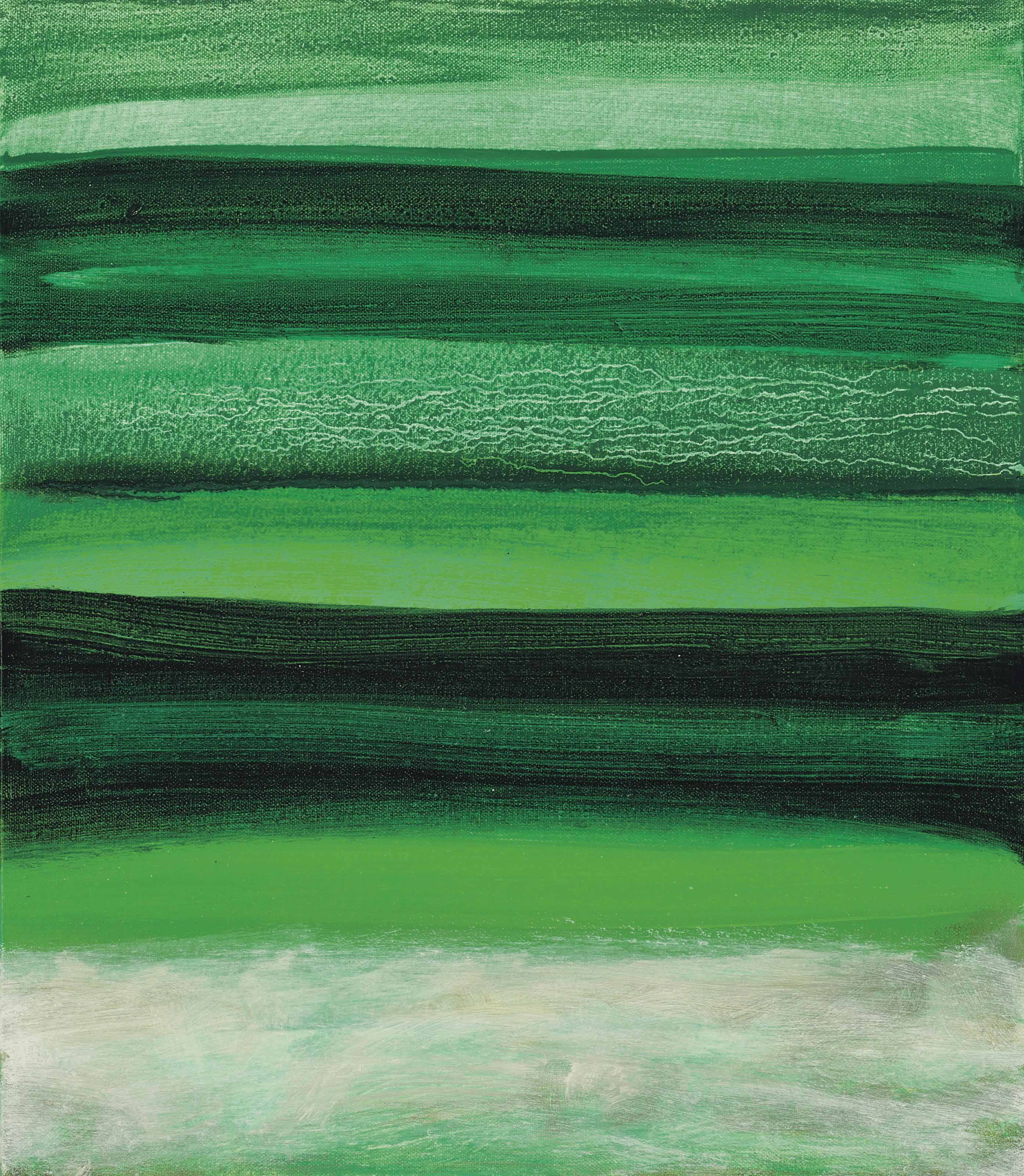 Mary Heilmann — Зеленое море