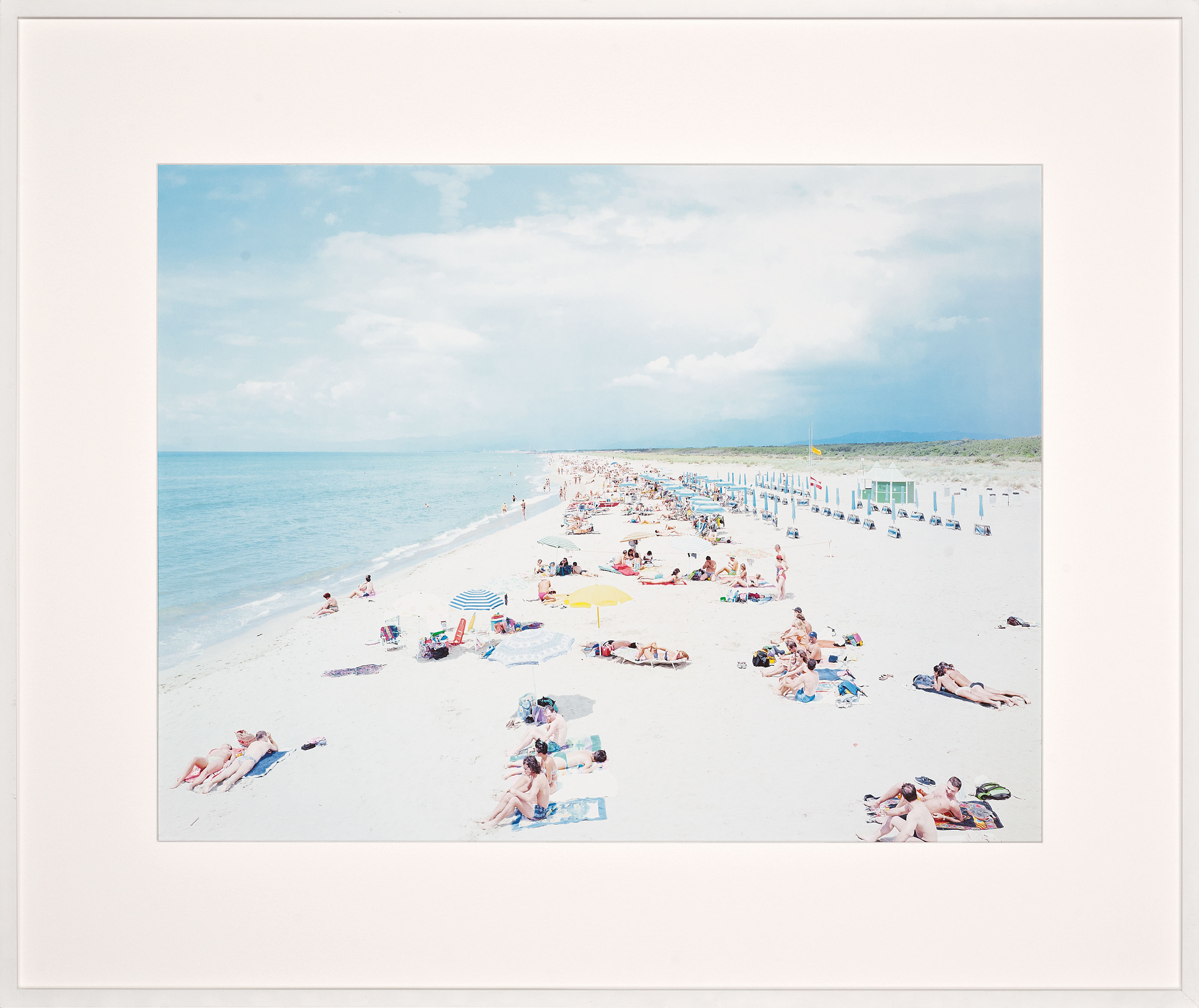 Massimo Vitali — Южный Веккьяно и Северный Веккьяно, из: Портфолио пейзажей и рисунков, изображение 2