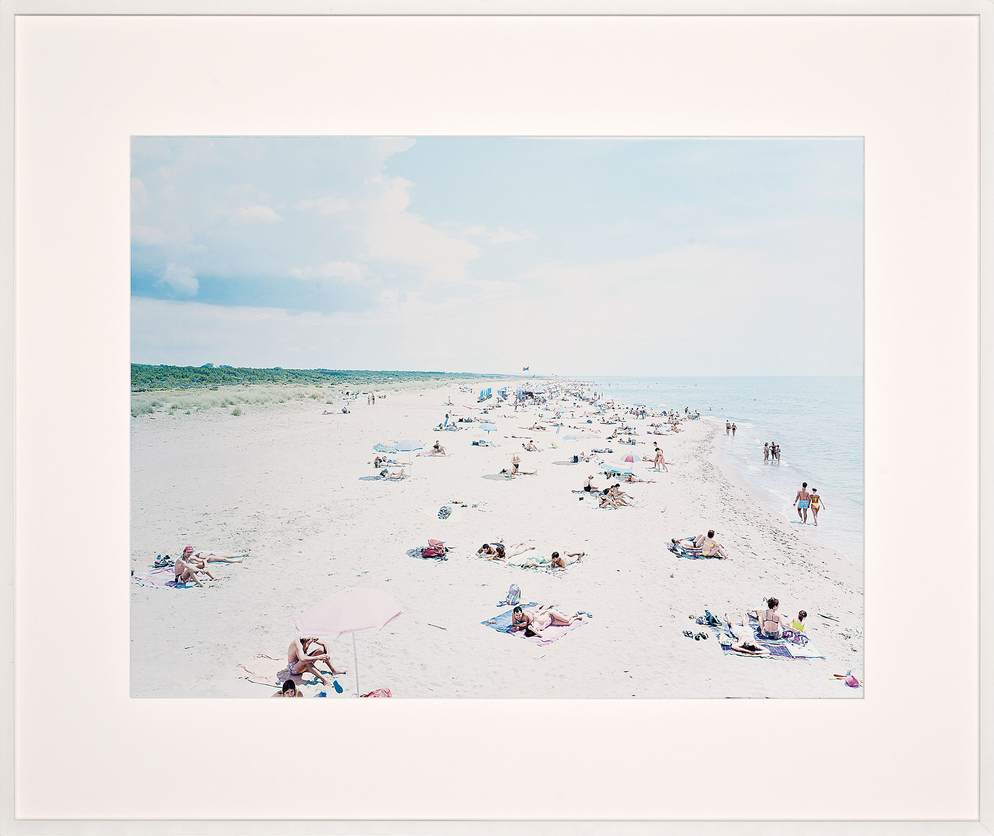 Massimo Vitali — Южный Веккьяно и Северный Веккьяно, из: Портфолио пейзажей и рисунков, изображение 3